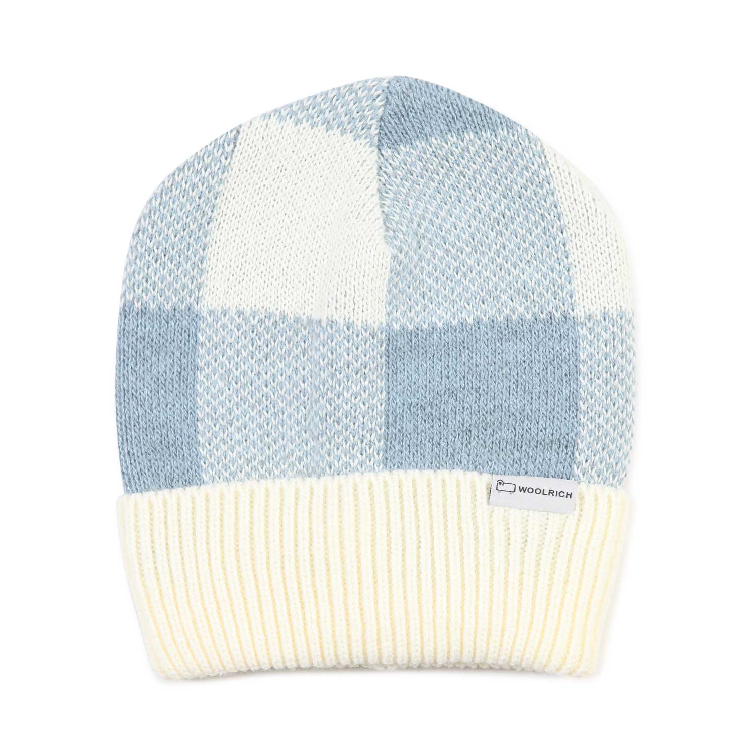 BERRETTO CHECK PANNA E AZZURRO BAMBINA E BAMBINO - annameglio.com abbigliamento moda