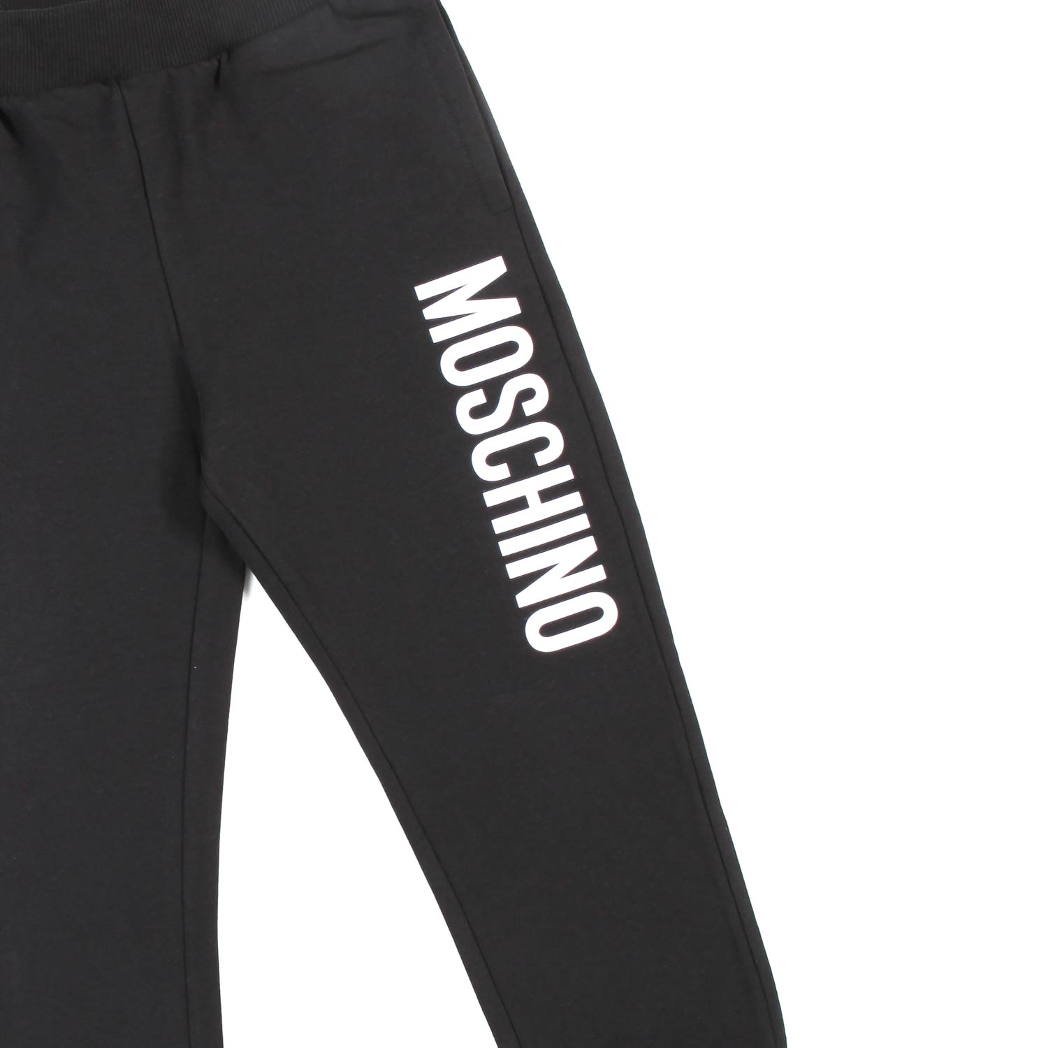 PANTALONE IN FELPA NERO BAMBINA E TEENAGER - annameglio.com abbigliamento moda