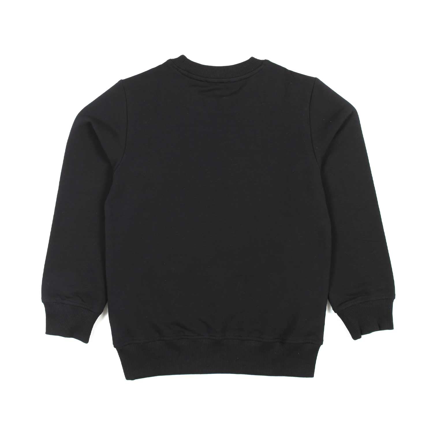 FELPA NERA CON LOGO TEDDY BEAR BAMBINO E BAMBINA - annameglio.com abbigliamento moda