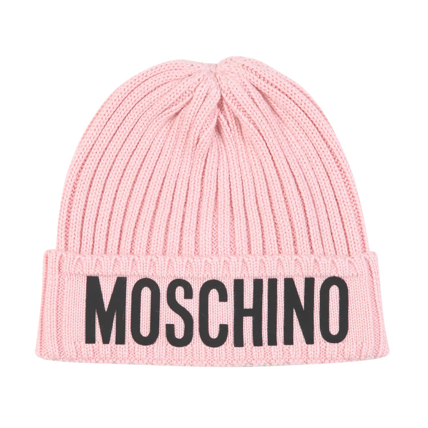 CAPPELLO ROSA A COSTE CON LOGO NERO - annameglio.com abbigliamento moda