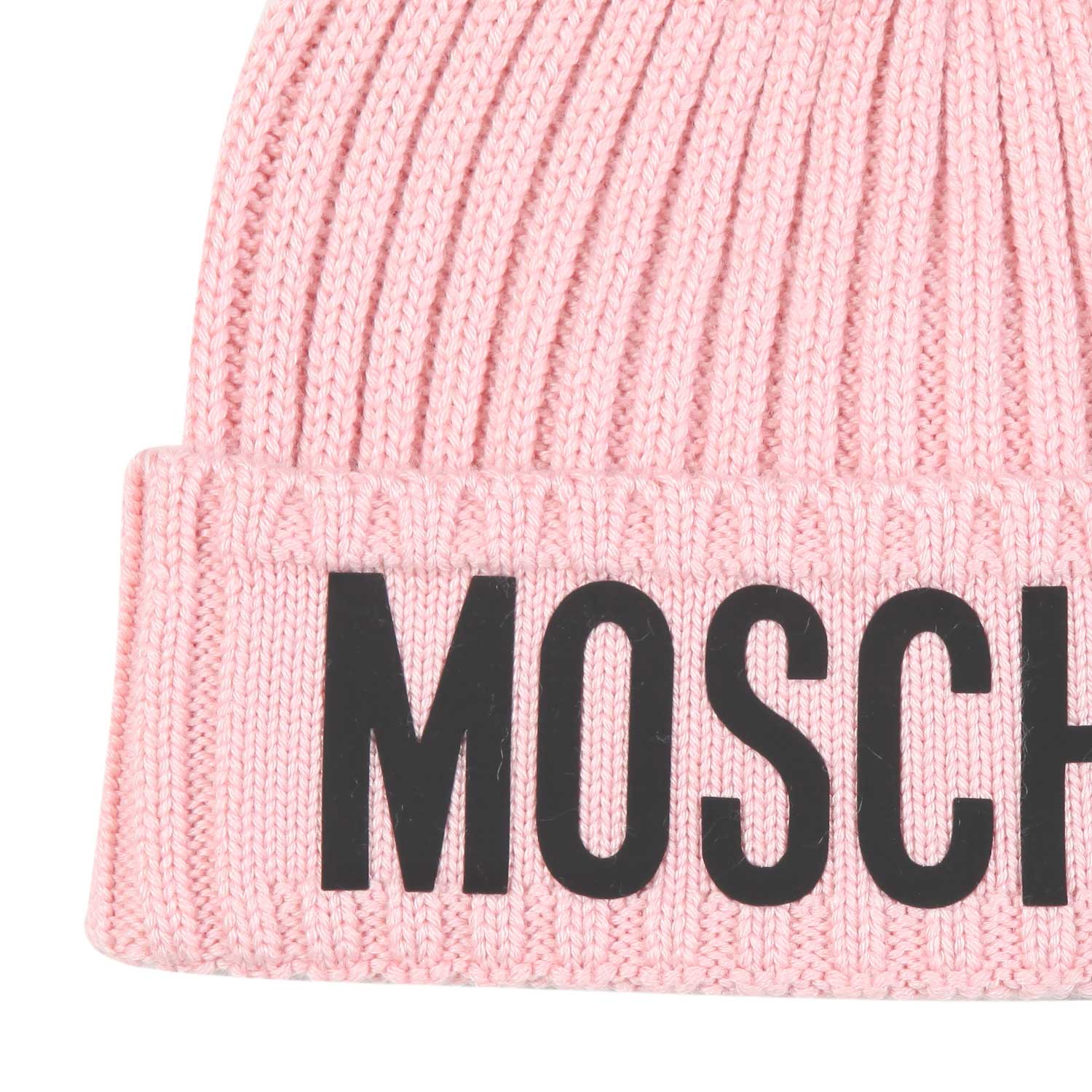 CAPPELLO ROSA A COSTE CON LOGO NERO - annameglio.com abbigliamento moda