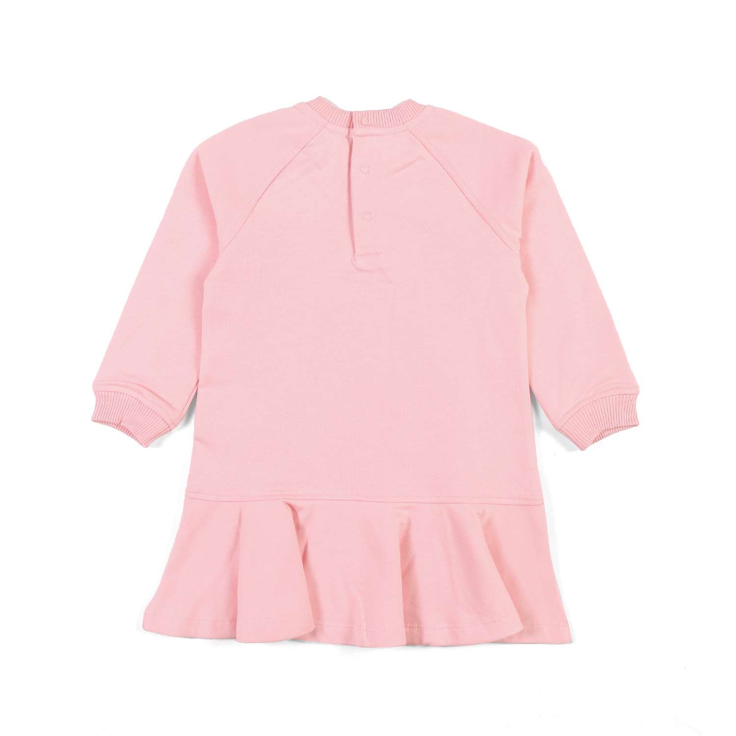 MINI ABITO TEDDY BEAR ROSA IN FELPA BIMBA - annameglio.com abbigliamento moda