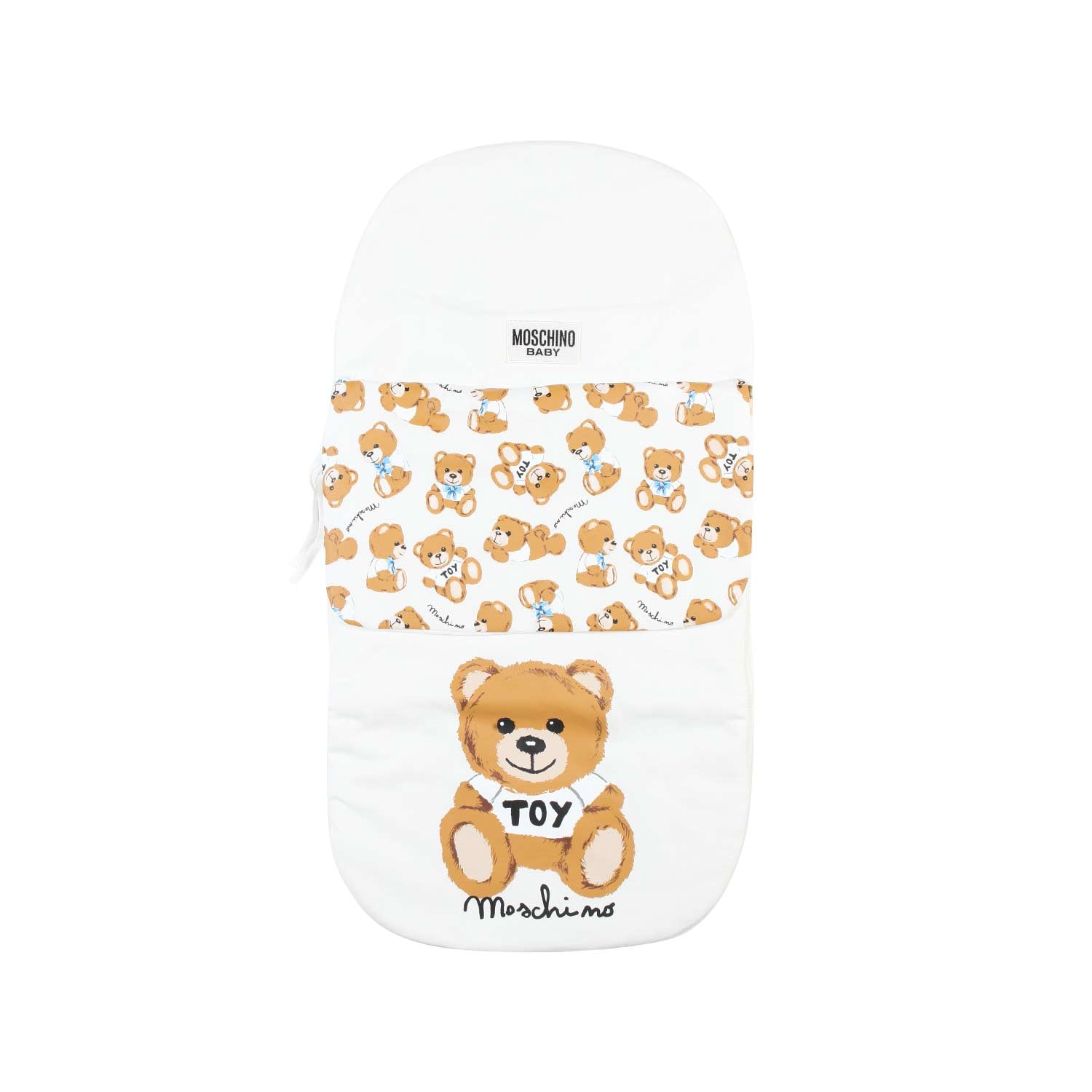 SACCO NANNA TEDDY BEAR BIANCO UNISEX - annameglio.com abbigliamento moda