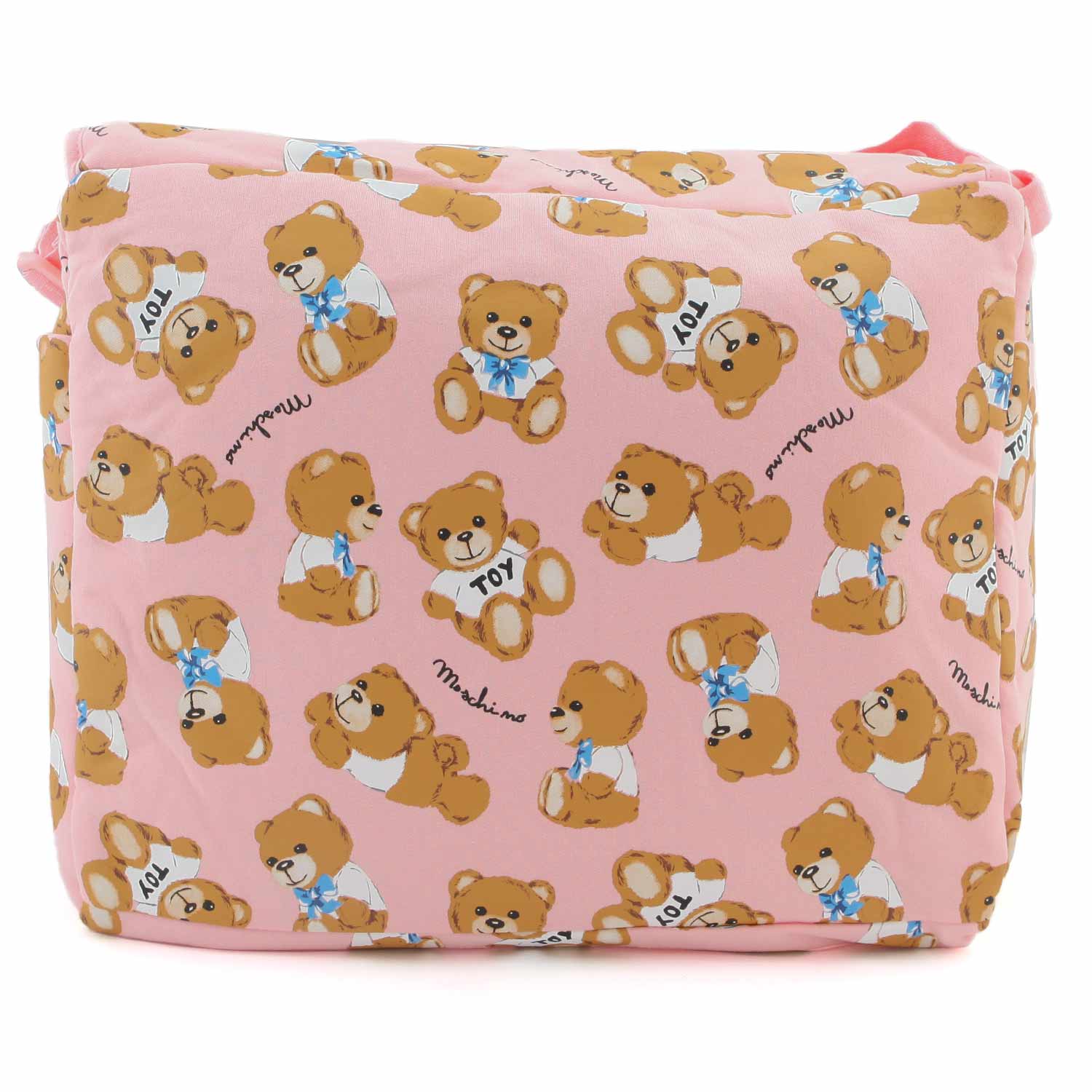 BORSA FASCIATOIO TEDDY BEAR ROSA NEONATA - annameglio.com abbigliamento moda