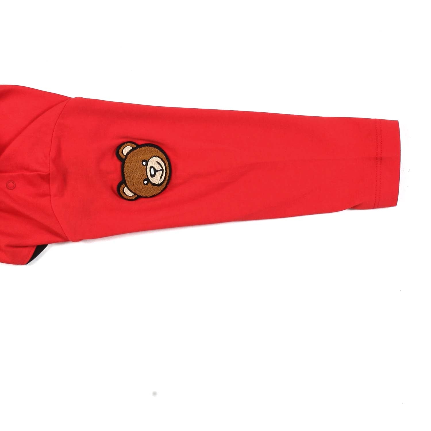 BABY T-SHIRT MANICA LUNGA ROSSA CON LOGO - annameglio.com abbigliamento moda