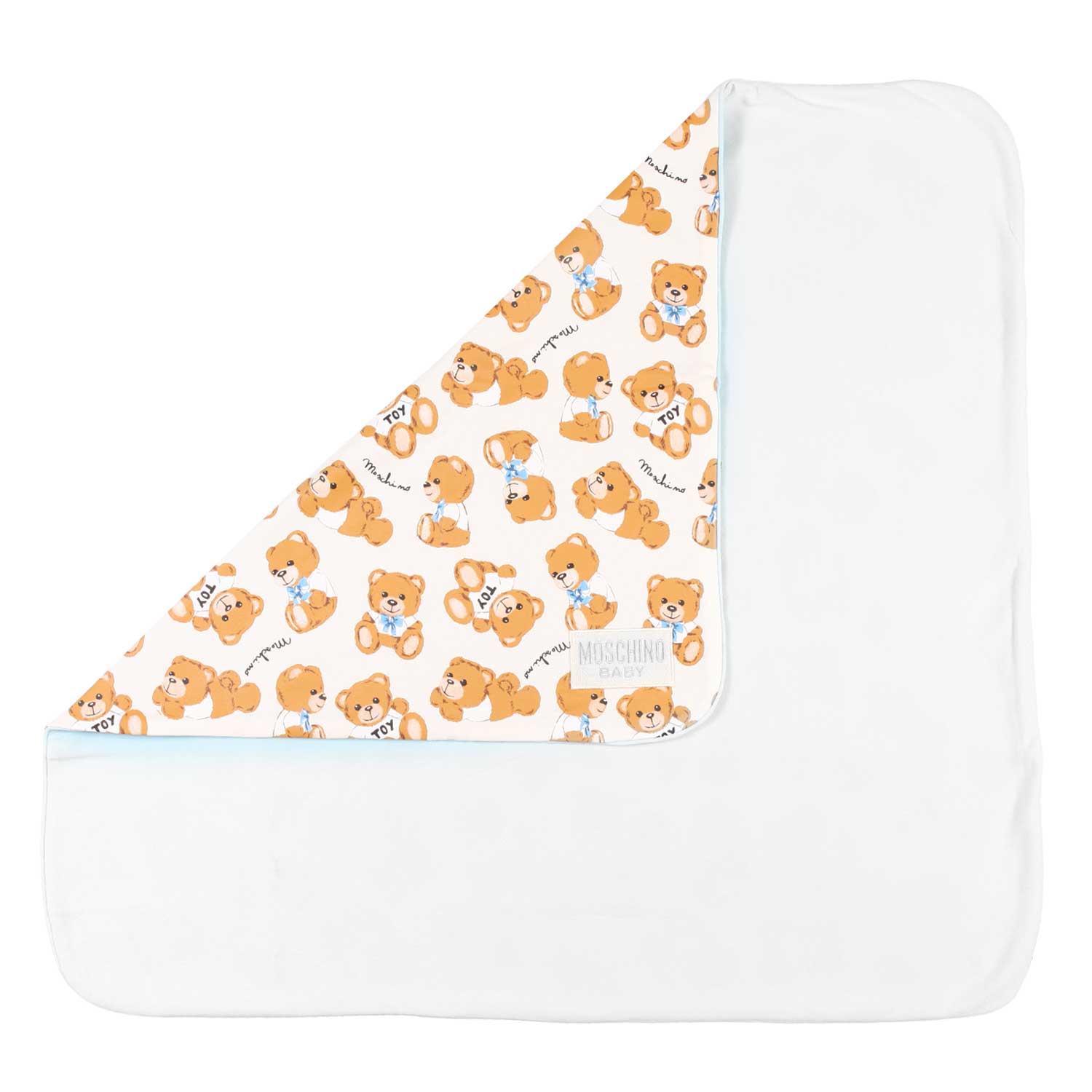 COPERTA TEDDY BEAR BIANCO CALDO BABY UNISEX - annameglio.com abbigliamento moda