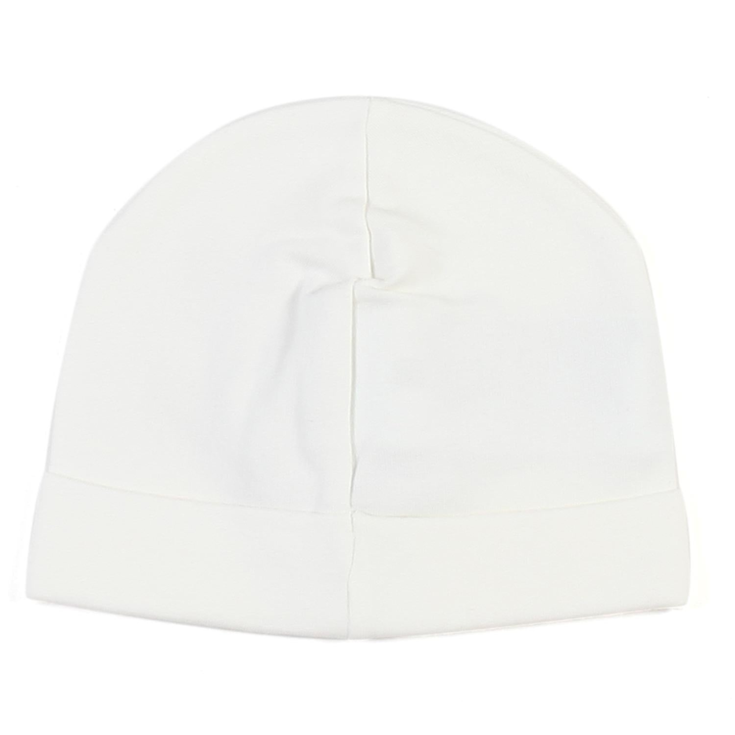 CAPPELLO BABY BIANCO CALDO CON ORSACCHIOTTO - annameglio.com abbigliamento moda