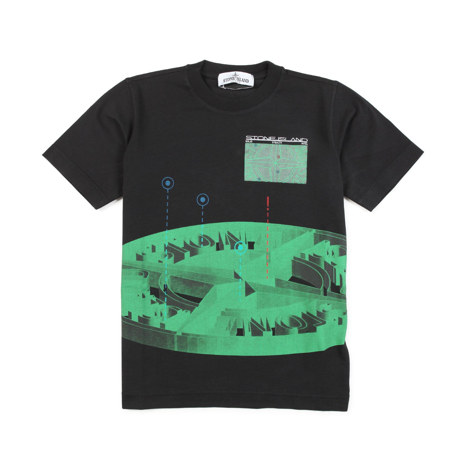 T-SHIRT NERA E VERDE BAMBINO E TEENAGER - annameglio.com abbigliamento moda