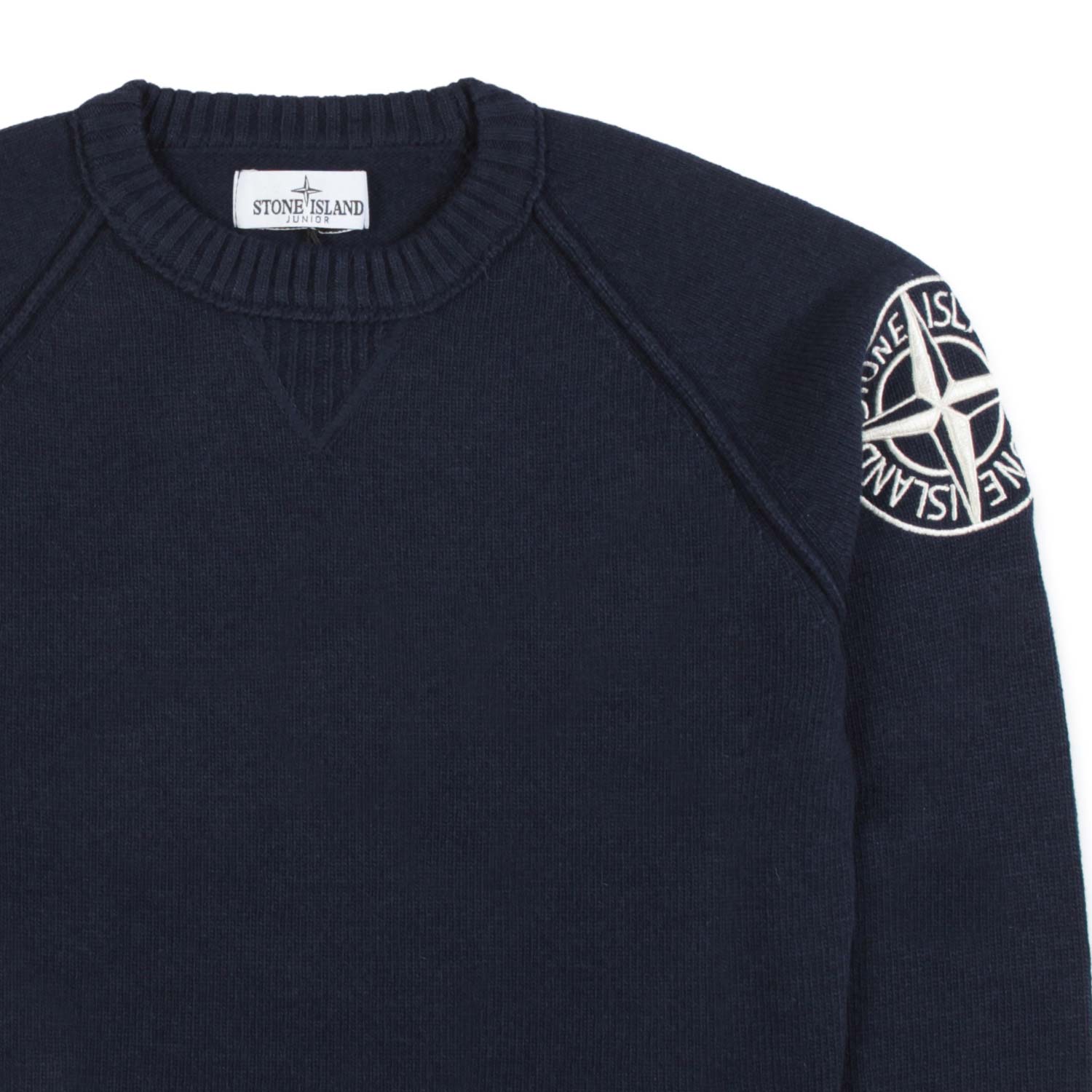 PULLOVER BLU NAVY CON LOGO RICAMATO - annameglio.com abbigliamento moda