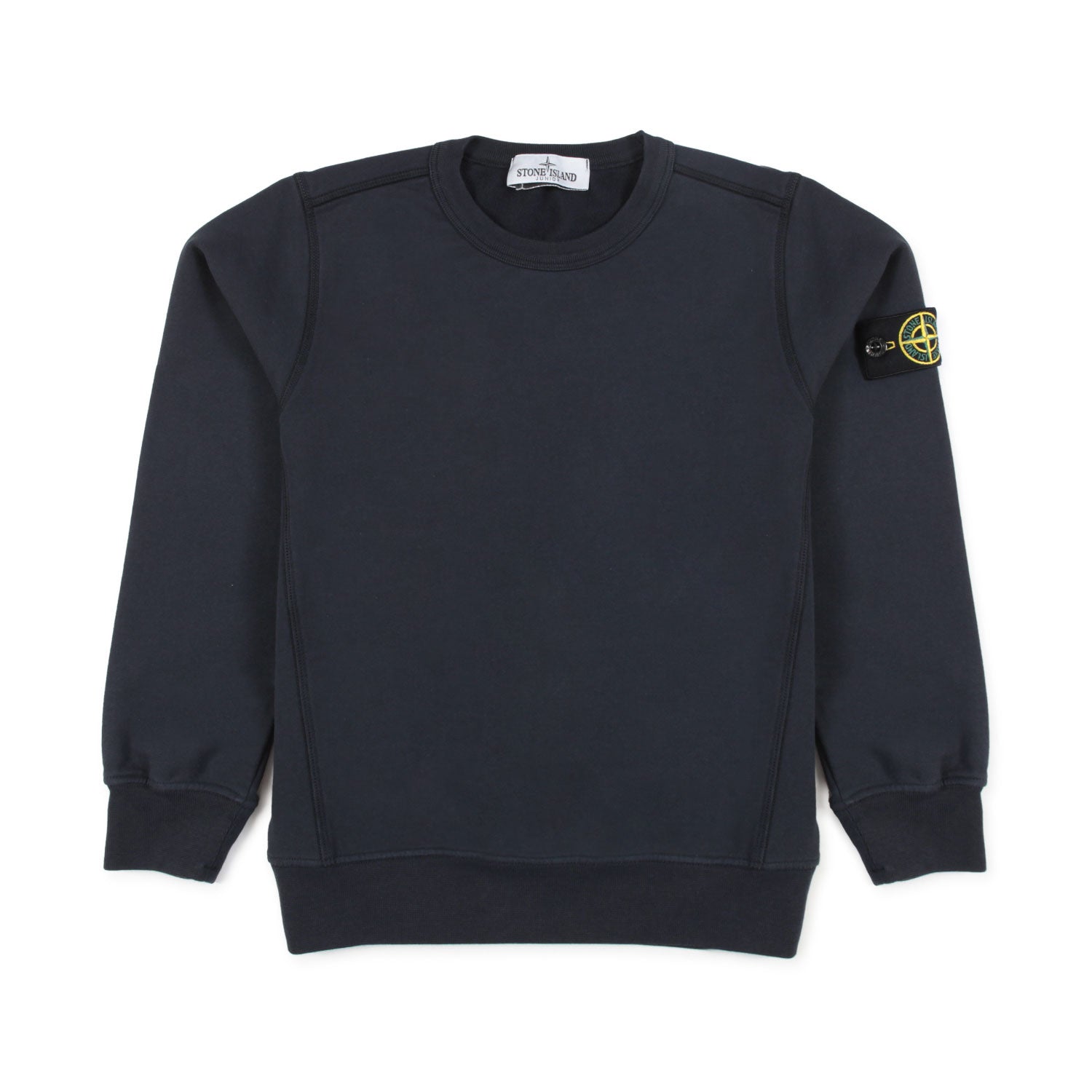 FELPA BLU NAVY CON PATCH LOGO - annameglio.com abbigliamento moda