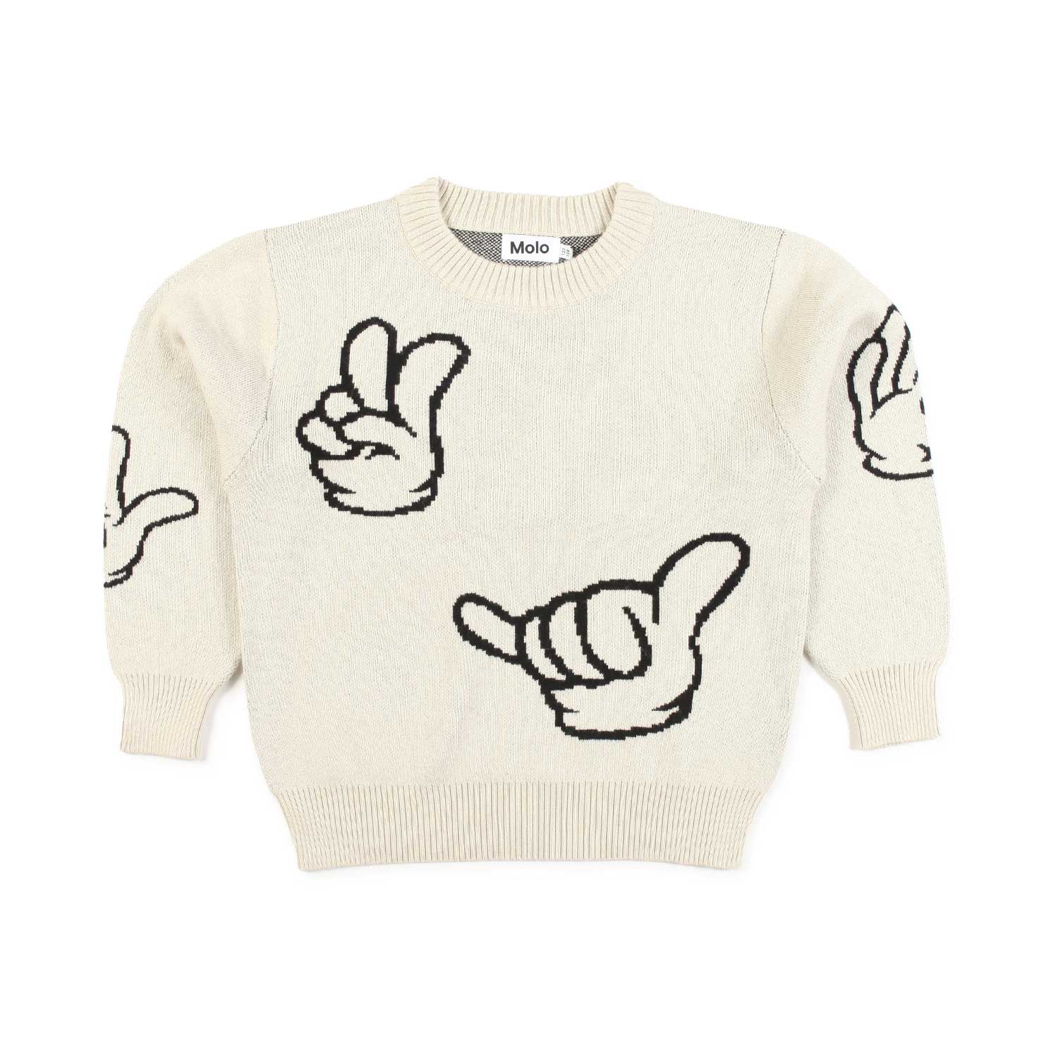 MAGLIONE BELLO MOON BIANCO BAMBINO E BAMBINA - annameglio.com abbigliamento moda