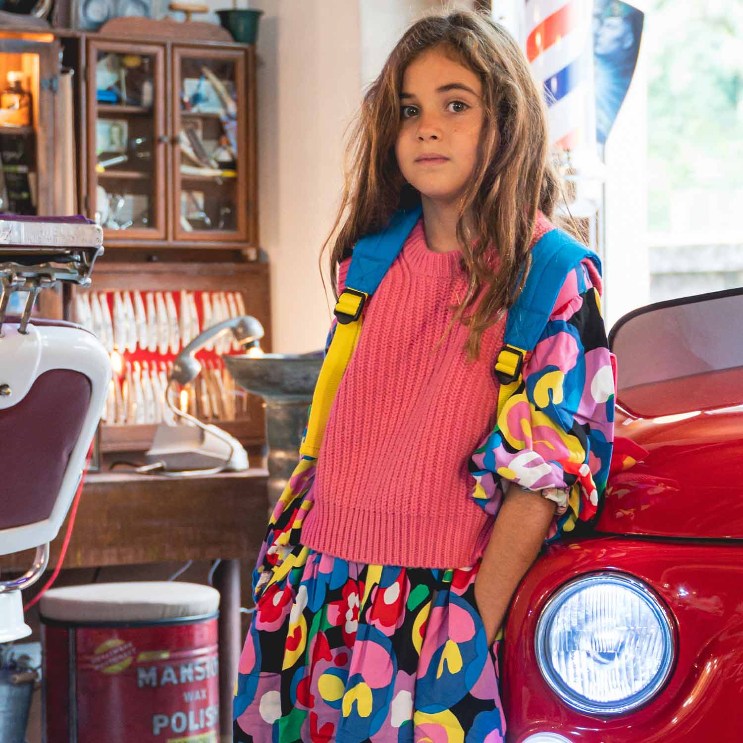 GILET GILBERTE FUCSIA BAMBINA E TEEN - annameglio.com abbigliamento moda