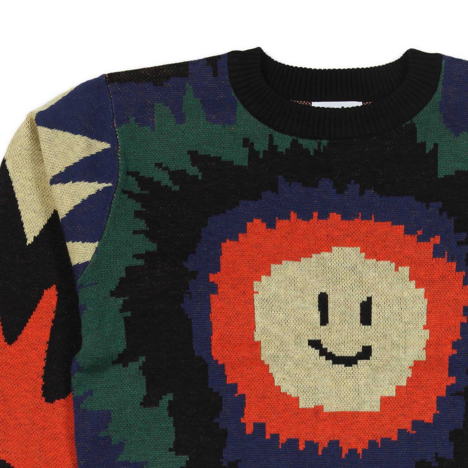 MAGLIONE MULTICOLOR CON SMILE BAMBINO E BAMBINA - annameglio.com abbigliamento moda