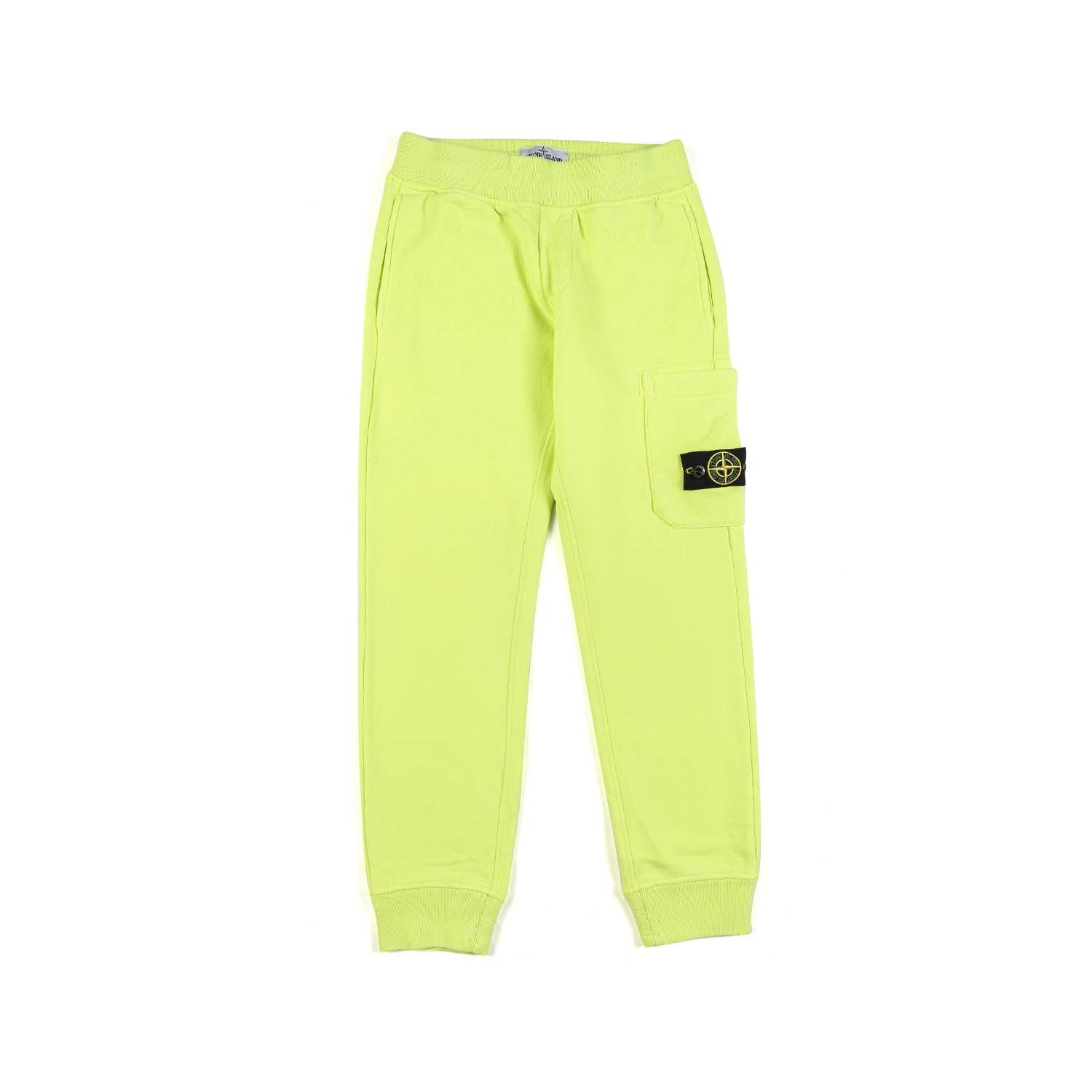 PANTALONE LIME IN FELPA CON TASCA CARGO - annameglio.com abbigliamento moda