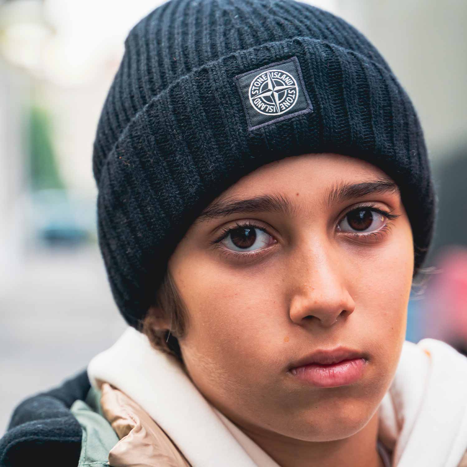 CAPPELLO DI LANA NERO A COSTE BAMBINO E TEEN - annameglio.com abbigliamento moda