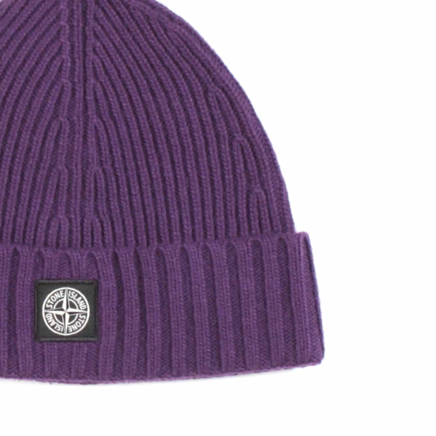 CAPPELLO DI LANA VIOLA A COSTE - annameglio.com abbigliamento moda