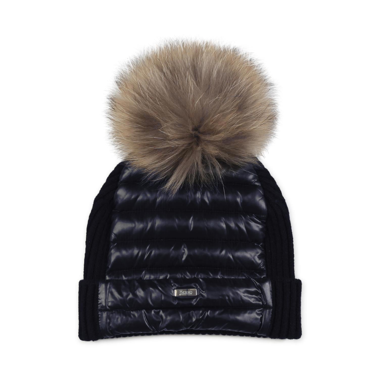 CAPPELLO BLU NAVY DI LANA E NYLON BAMBINA E TEEN - annameglio.com abbigliamento moda