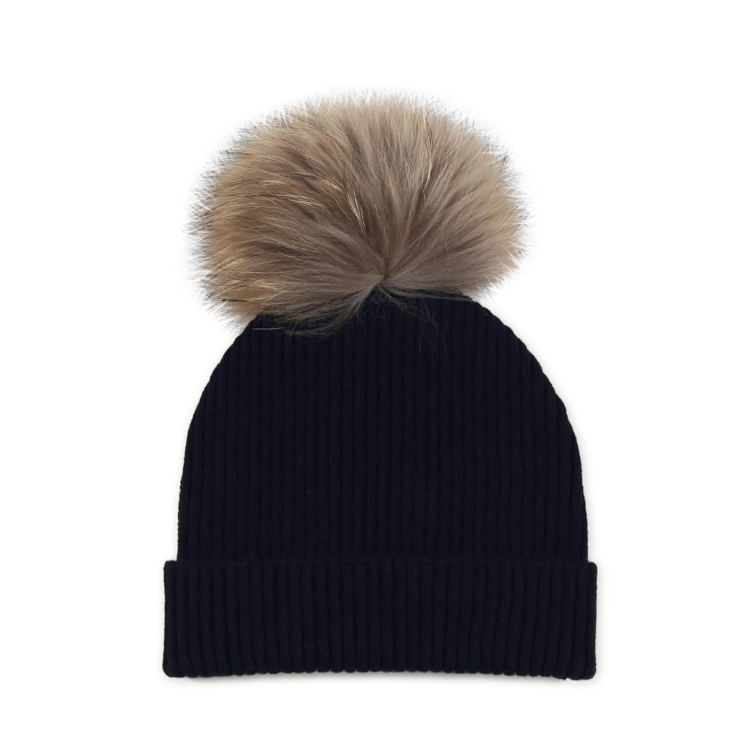 CAPPELLO BLU NAVY DI LANA E NYLON BAMBINA E TEEN - annameglio.com abbigliamento moda