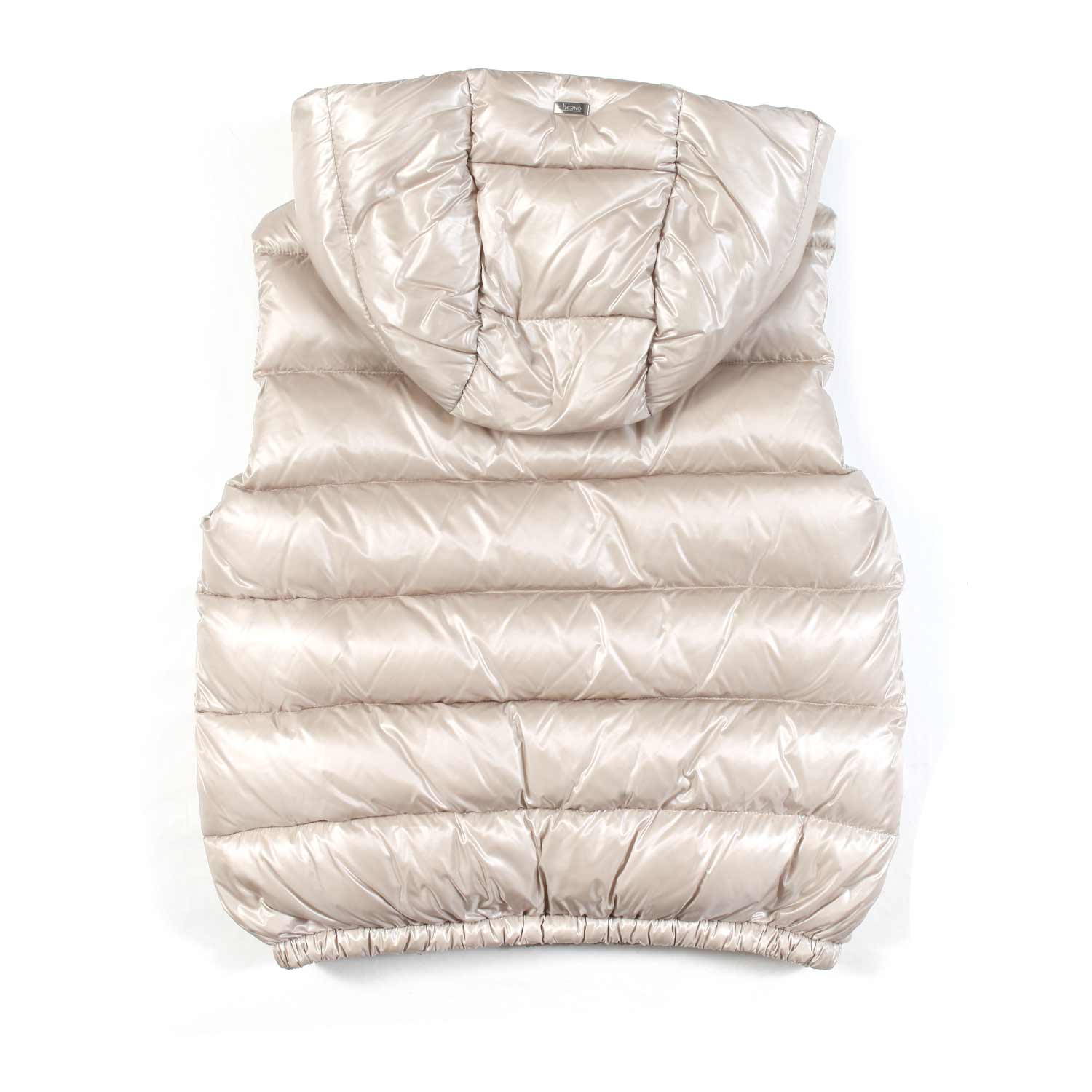 GILET BEIGE PERLATO BAMBINA E TEENAGER - annameglio.com abbigliamento moda