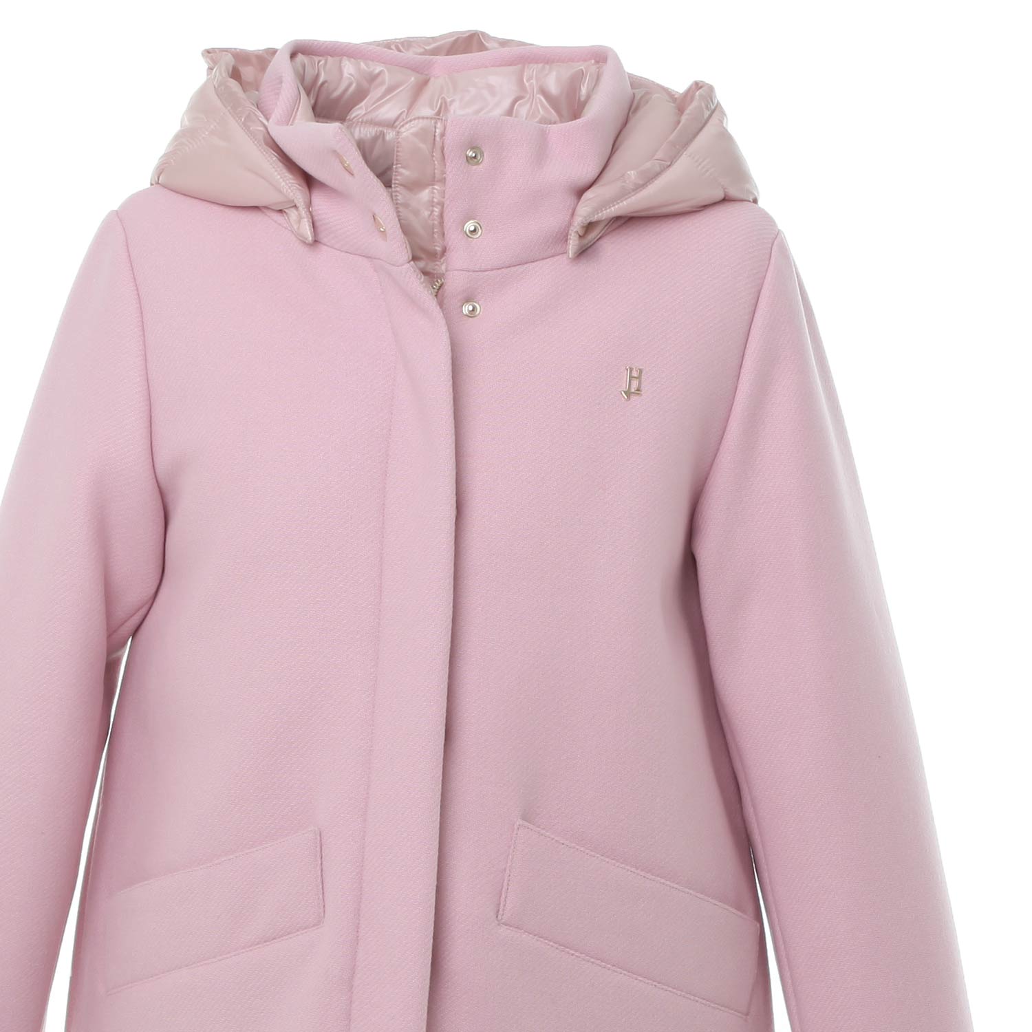 CAPPOTTO ROSA DI LANA E NYLON BAMBINA E TEEN - annameglio.com abbigliamento moda