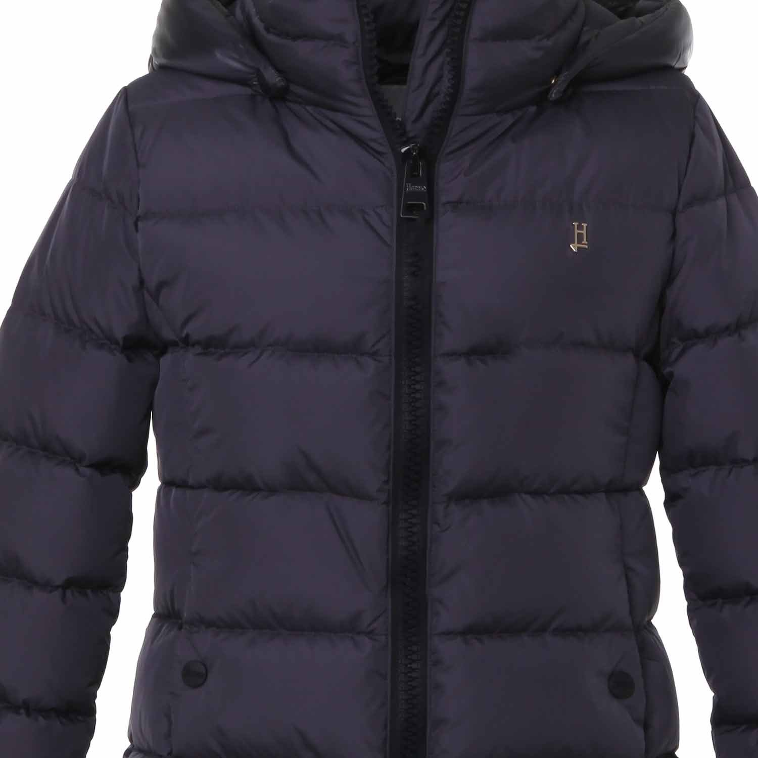 PIUMINO CORTO ANTRACITE BAMBINA E TEENAGER - annameglio.com abbigliamento moda