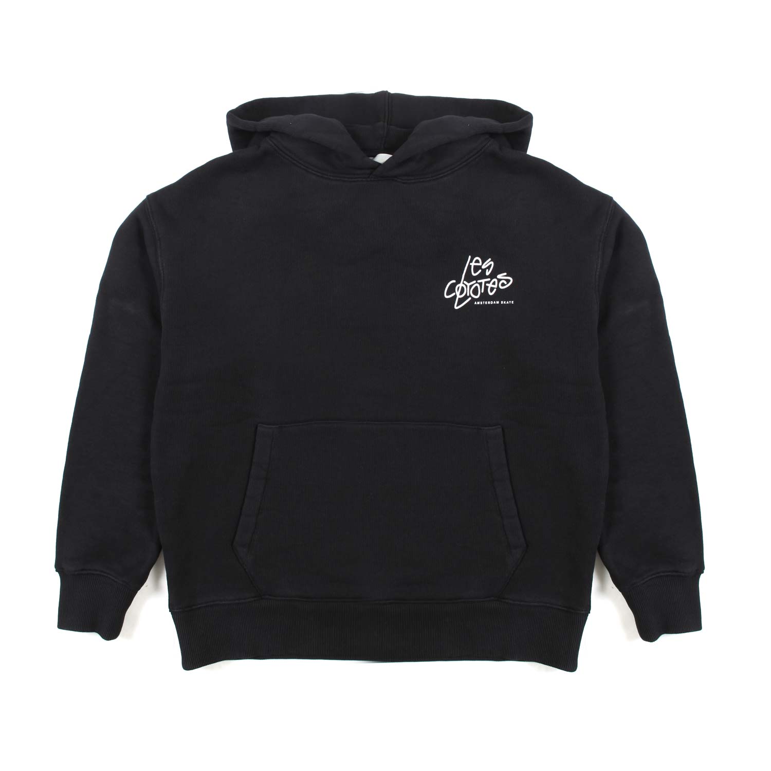 FELPA LUCY NERA CON CAPPUCCIO BAMBINA E RAGAZZA - annameglio.com abbigliamento moda