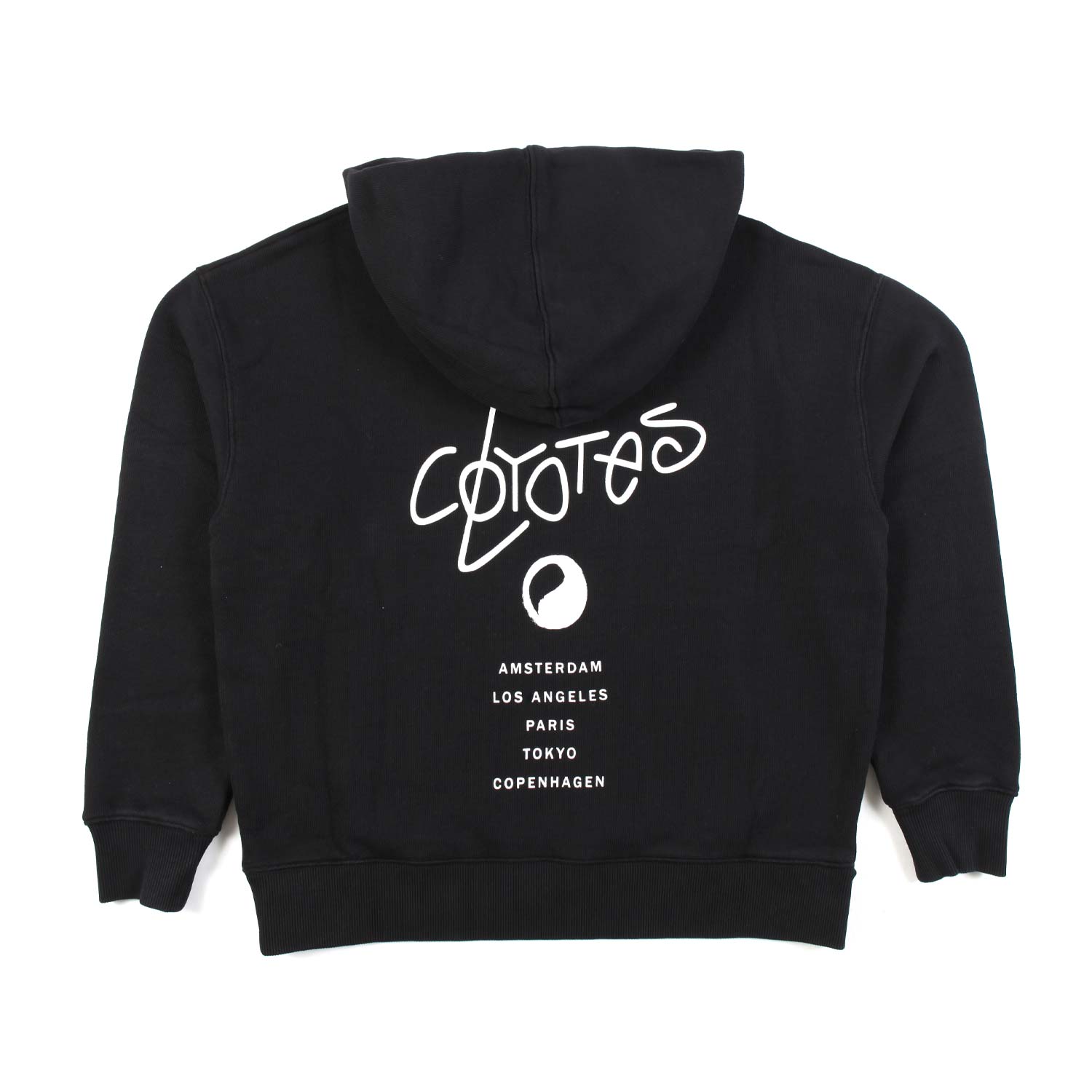 FELPA LUCY NERA CON CAPPUCCIO BAMBINA E RAGAZZA - annameglio.com abbigliamento moda