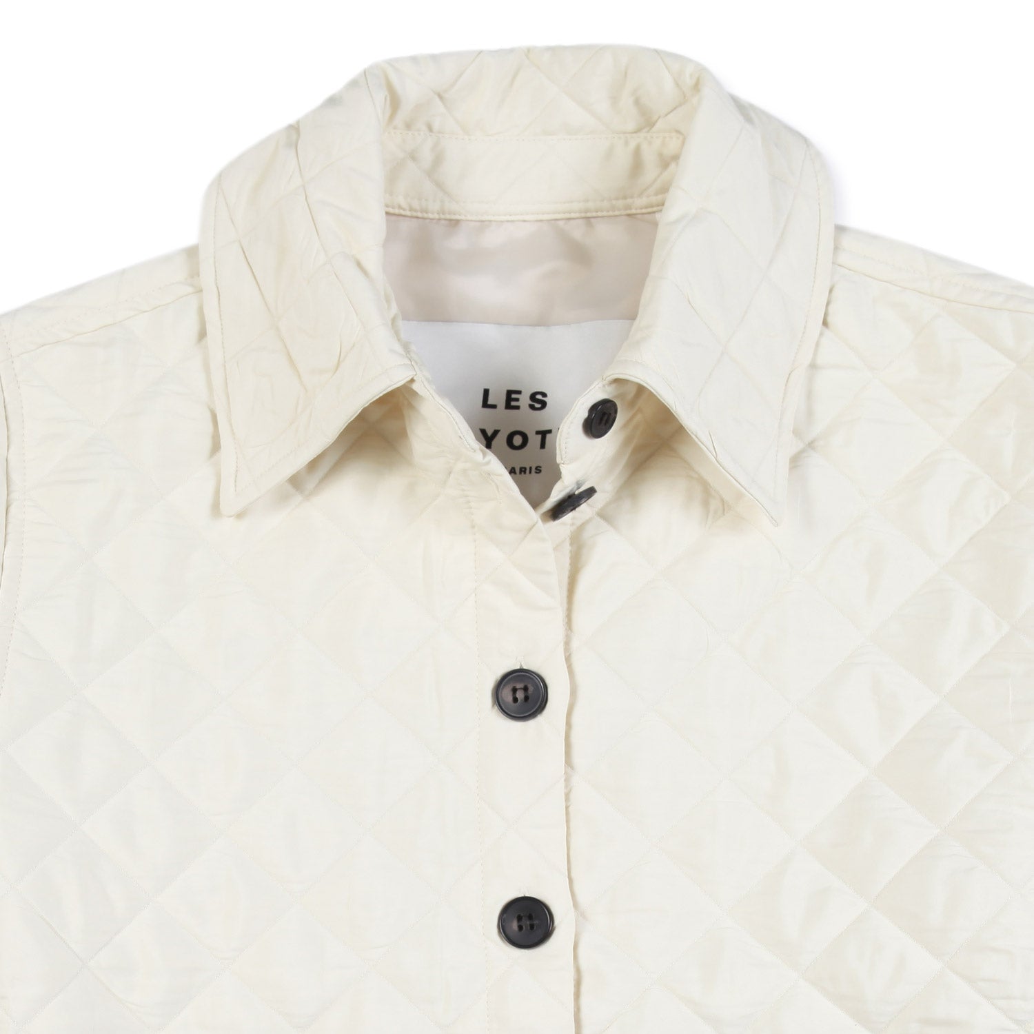 GIACCA A CAMICIA TRAPUNTATA AVORIO - annameglio.com abbigliamento moda