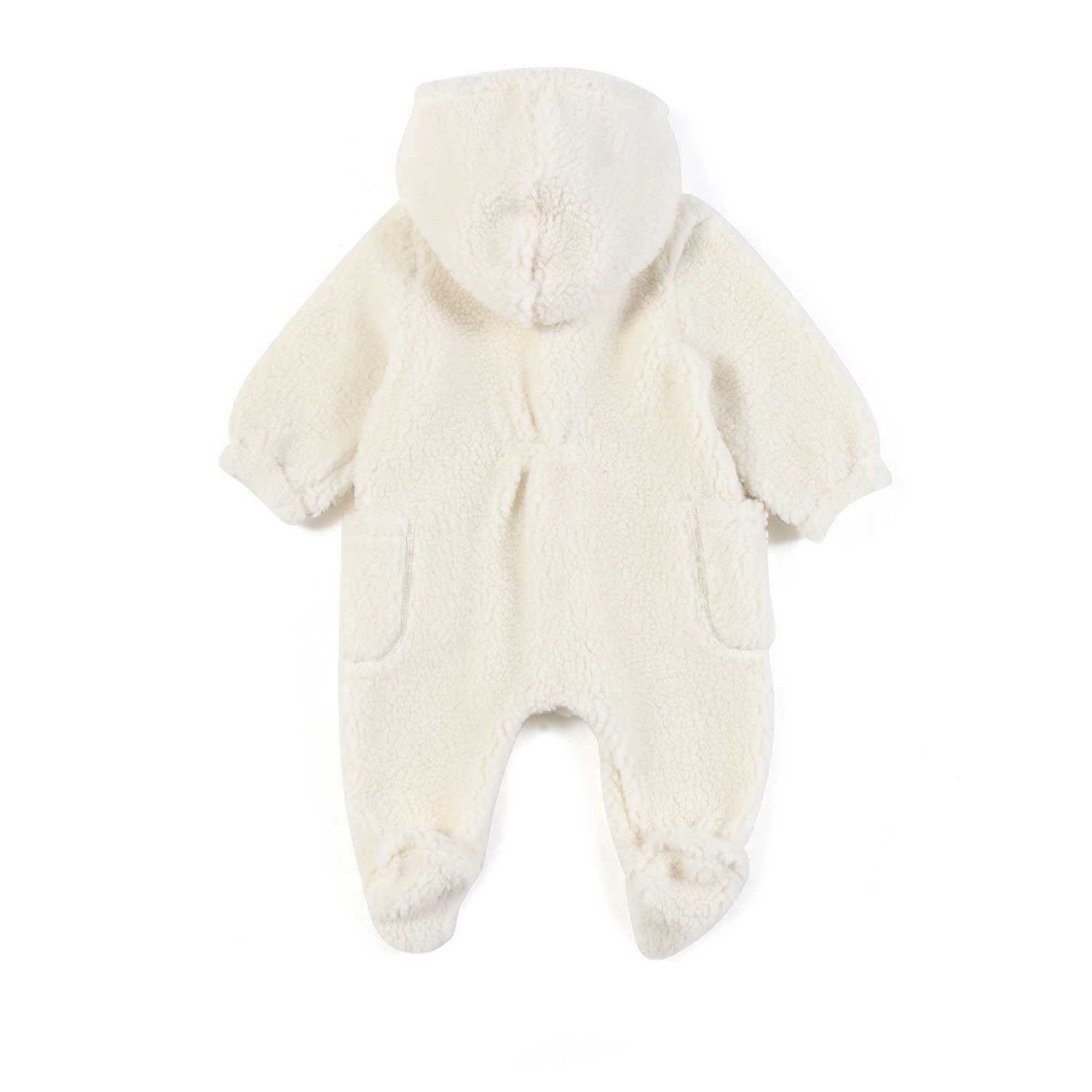 TUTINA SHERPA BIANCO NATURALE NEONATA - annameglio.com abbigliamento moda