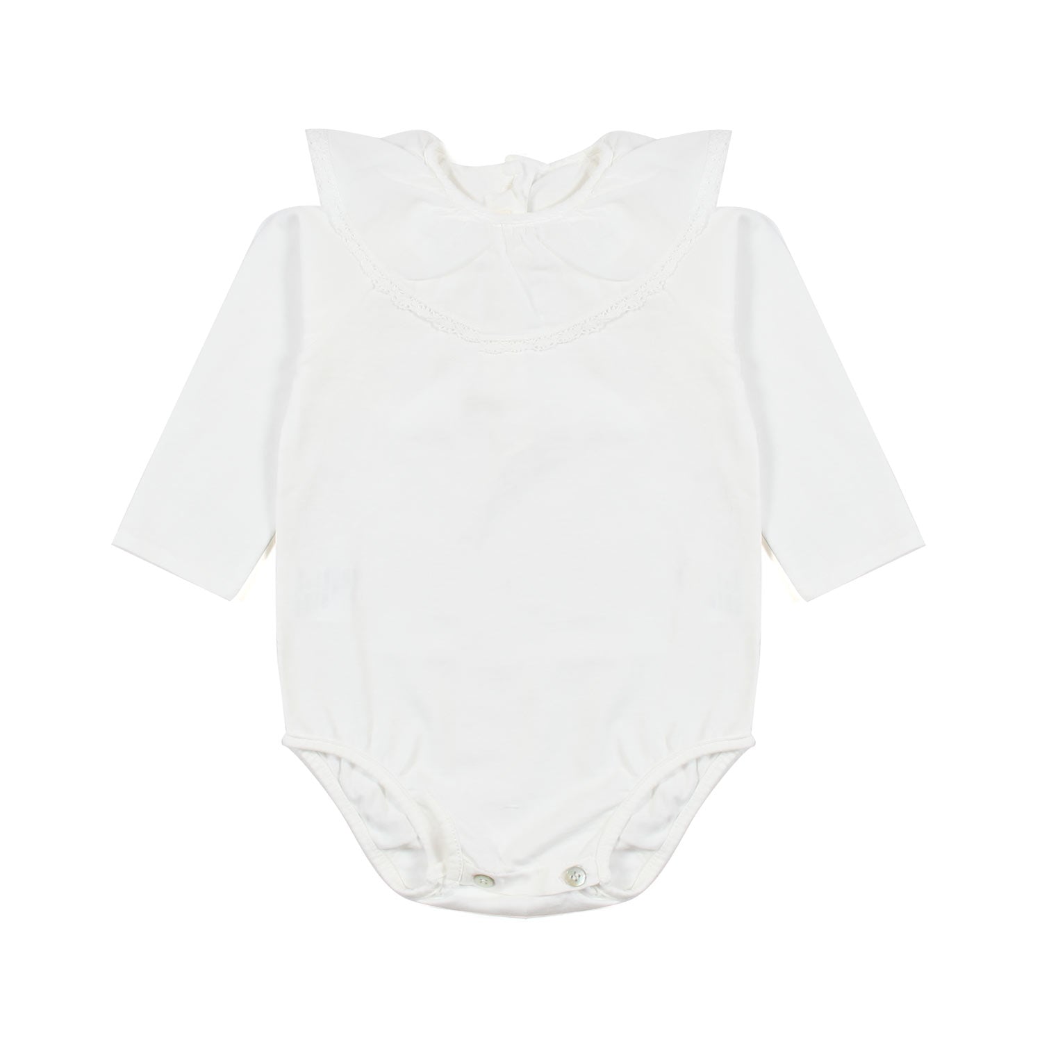 BODY MANICA LUNGA BIANCO NEONATA - annameglio.com abbigliamento moda