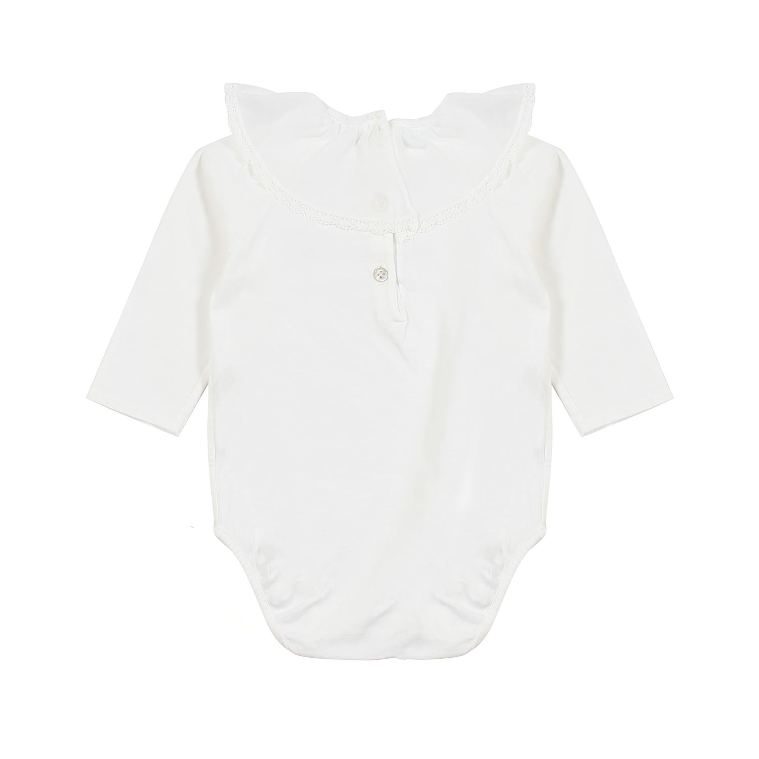 BODY MANICA LUNGA BIANCO NEONATA - annameglio.com abbigliamento moda