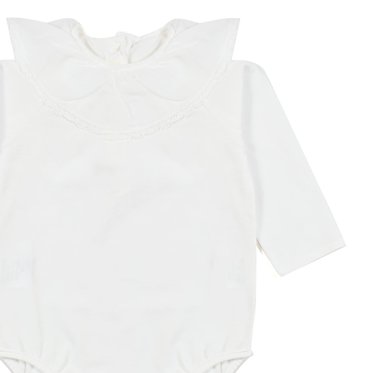 BODY MANICA LUNGA BIANCO NEONATA - annameglio.com abbigliamento moda