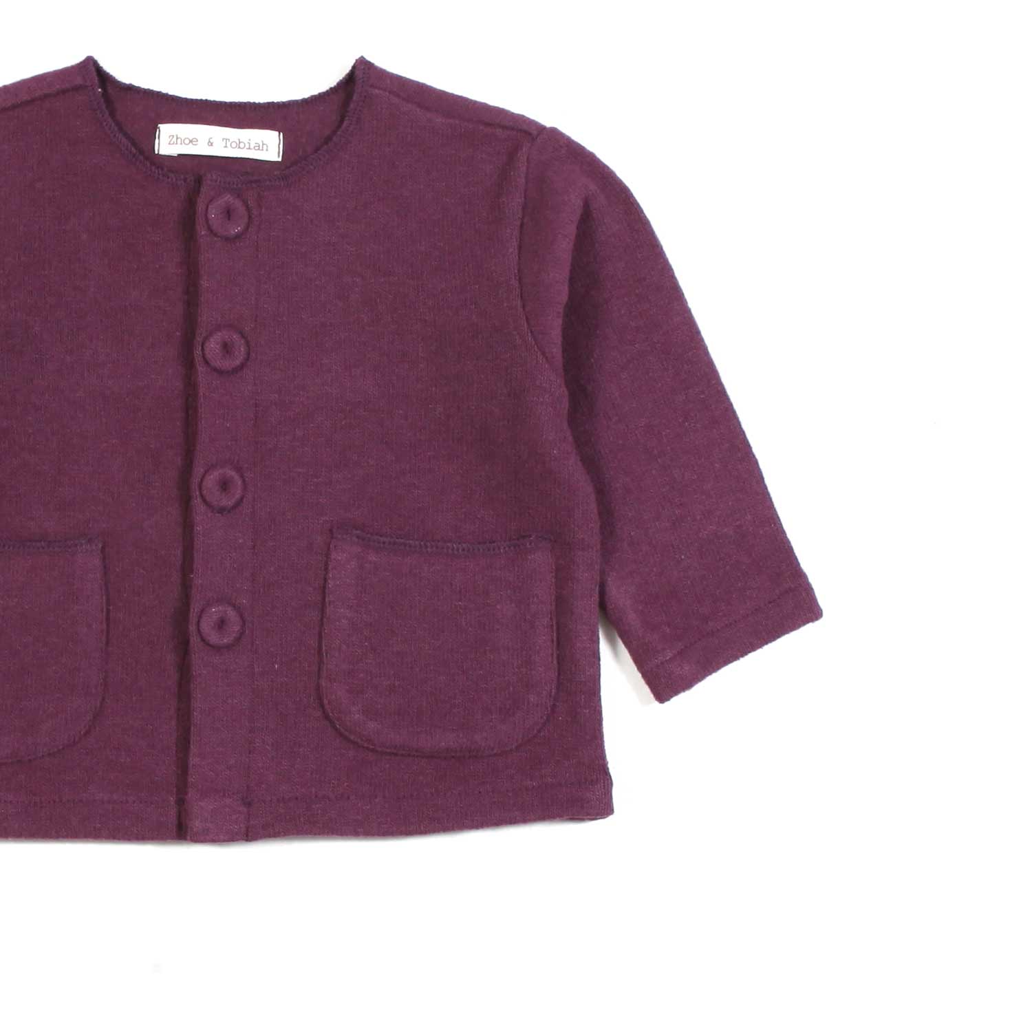 CARDIGAN PORPORA NEONATA - annameglio.com abbigliamento moda