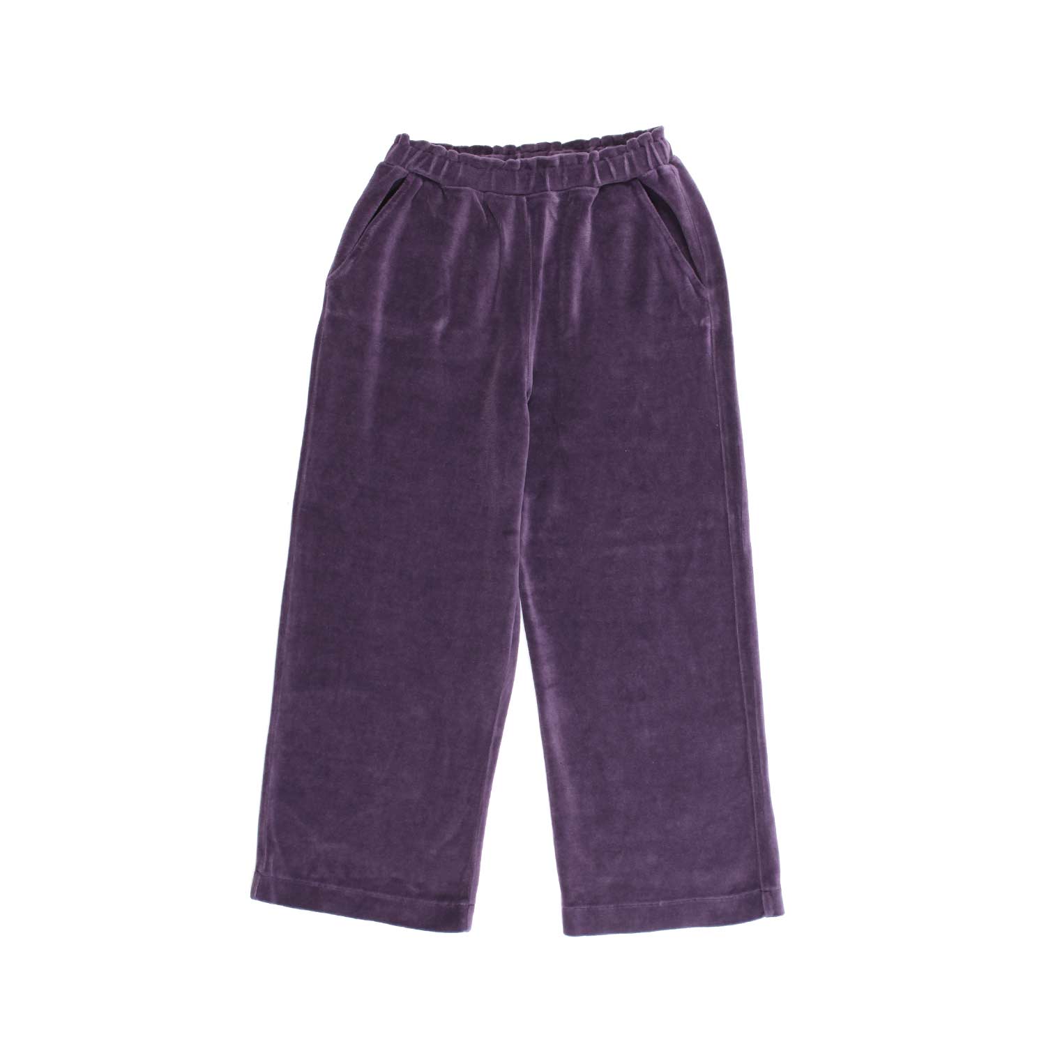 PANTALONE CINIGLIA VIOLA BAMBINA - annameglio.com abbigliamento moda