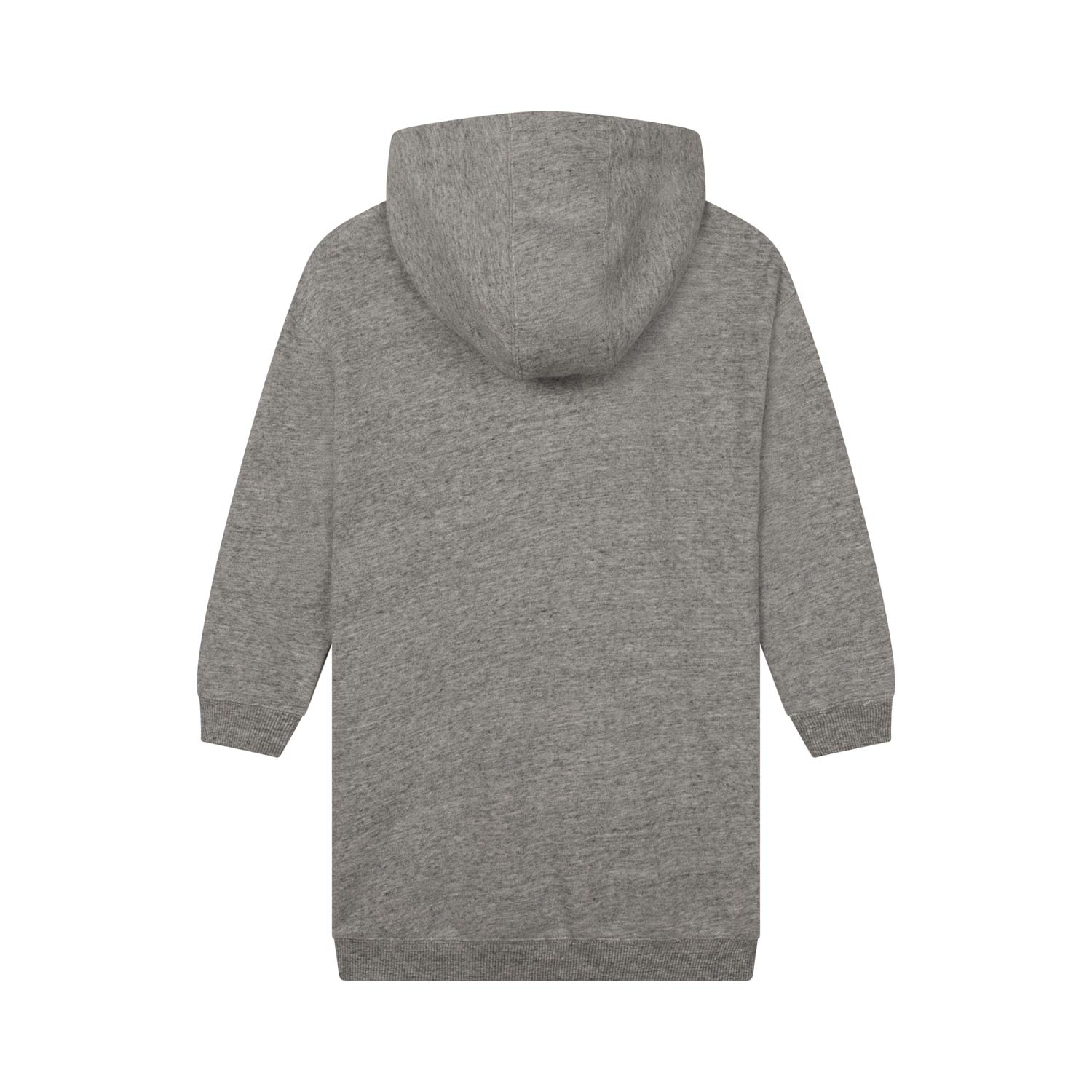 VESTITO GRIGIO IN FELPA CON CAPPUCCIO BAMBINA - annameglio.com abbigliamento moda