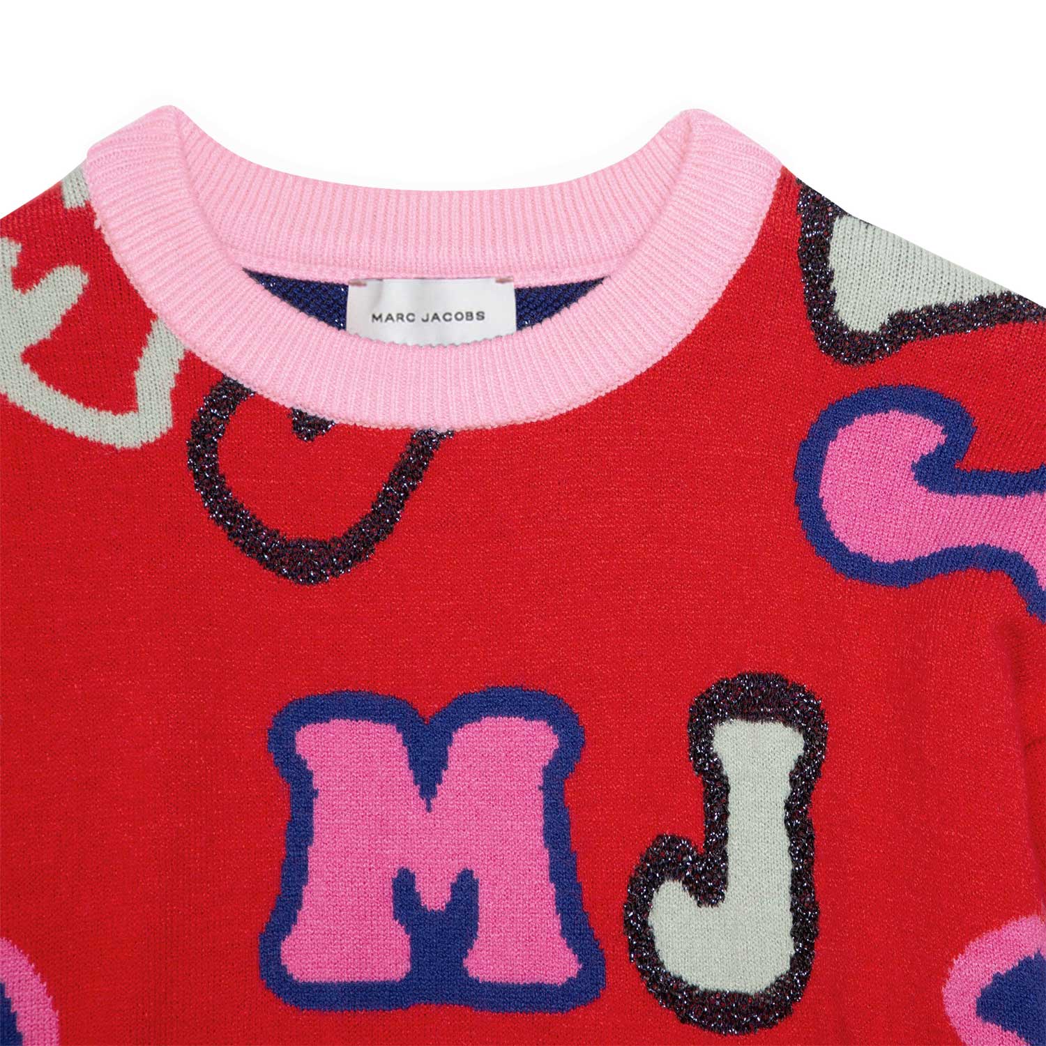 PULLOVER ROSSO E MULTICOLOR BAMBINA - annameglio.com abbigliamento moda