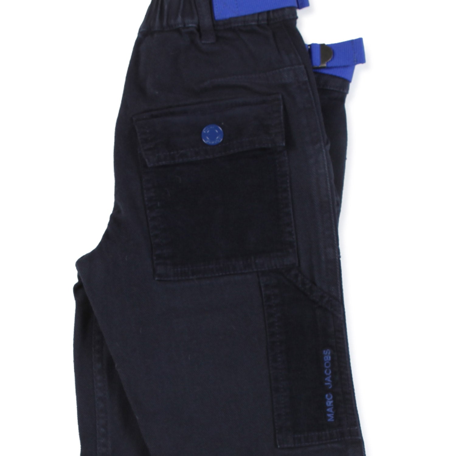 PANTALONE BLU NAVY BAMBINO CON CINTURINI - annameglio.com abbigliamento moda