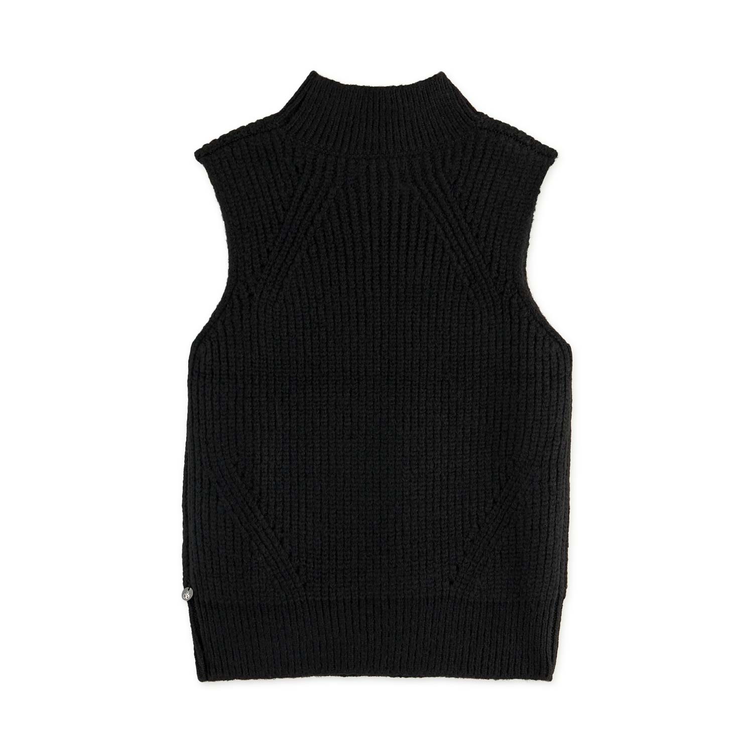 MAGLIONE SMANICATO NERO BAMBINA E RAGAZZA - annameglio.com abbigliamento moda