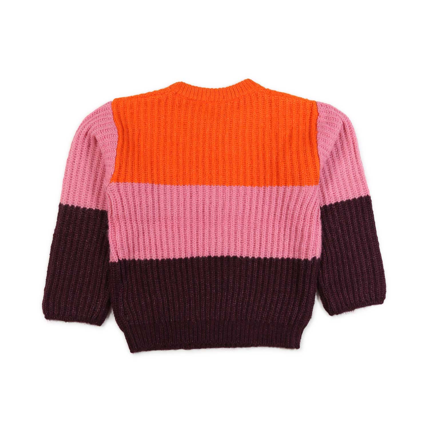 MAGLIONE ARANCIONE ROSA E VIOLA BAMBINA E TEEN - annameglio.com abbigliamento moda