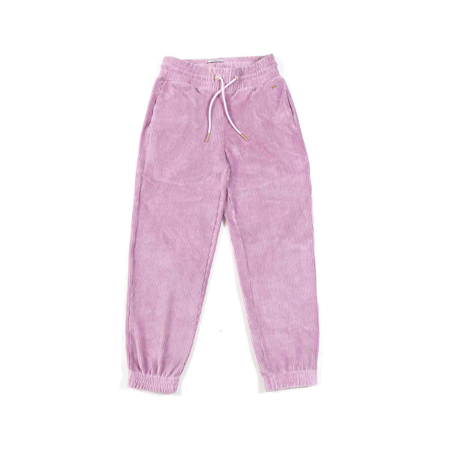 PANTALONE CORDUROY GLICINE BAMBINA E TEENAGER - annameglio.com abbigliamento moda