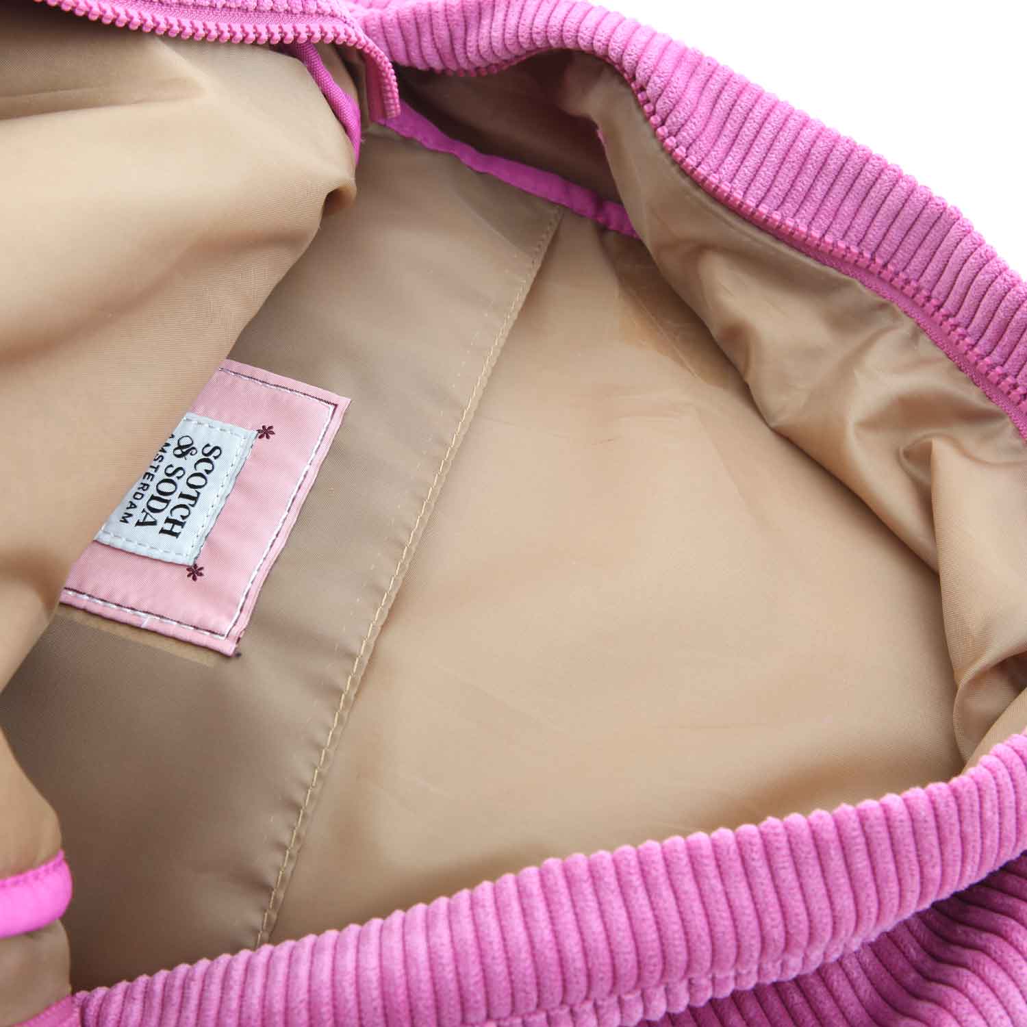 ZAINO CORDUROY ROSA E MAGENTA BAMBINA E TEEN - annameglio.com abbigliamento moda