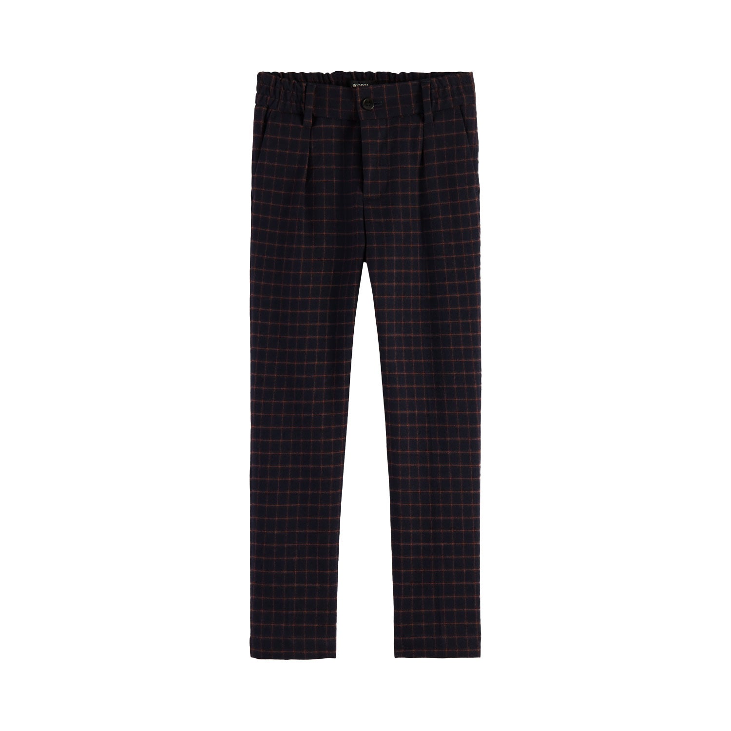 PANTALONE CHECK BLU NAVY E BORDEAUX BAMBINO E TEEN - annameglio.com abbigliamento moda