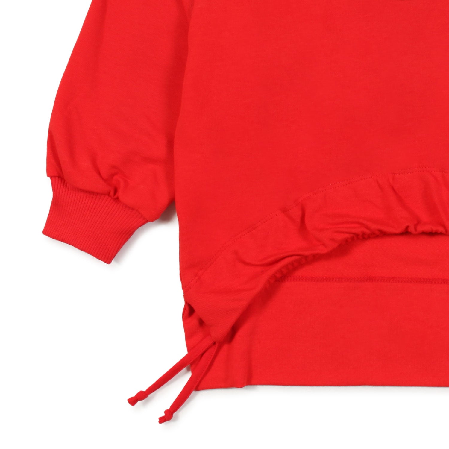 FELPA ROSSA EYE STAR CON COULISSE BAMBINA - annameglio.com abbigliamento moda