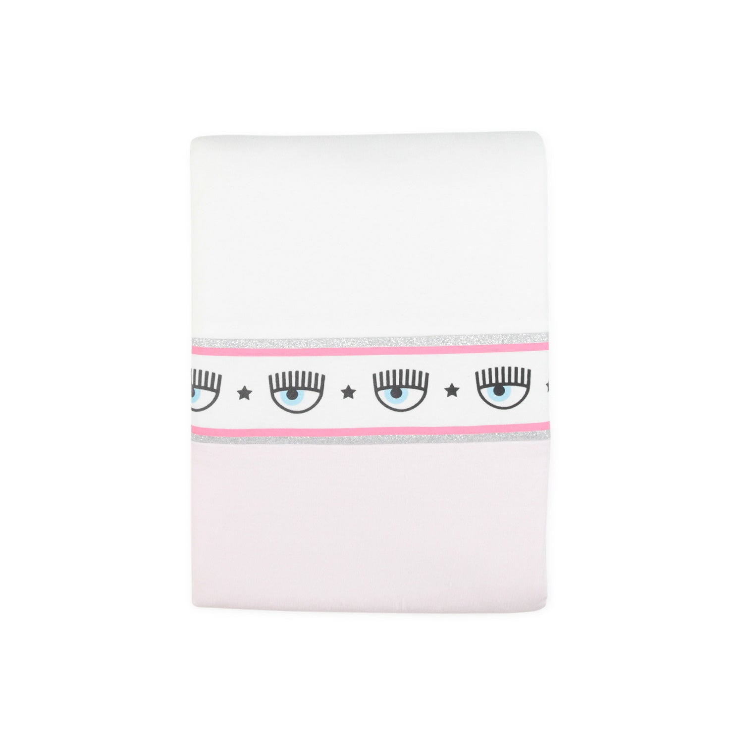 COPERTA BABY LOGOMANIA PANNA E ROSA - annameglio.com abbigliamento moda