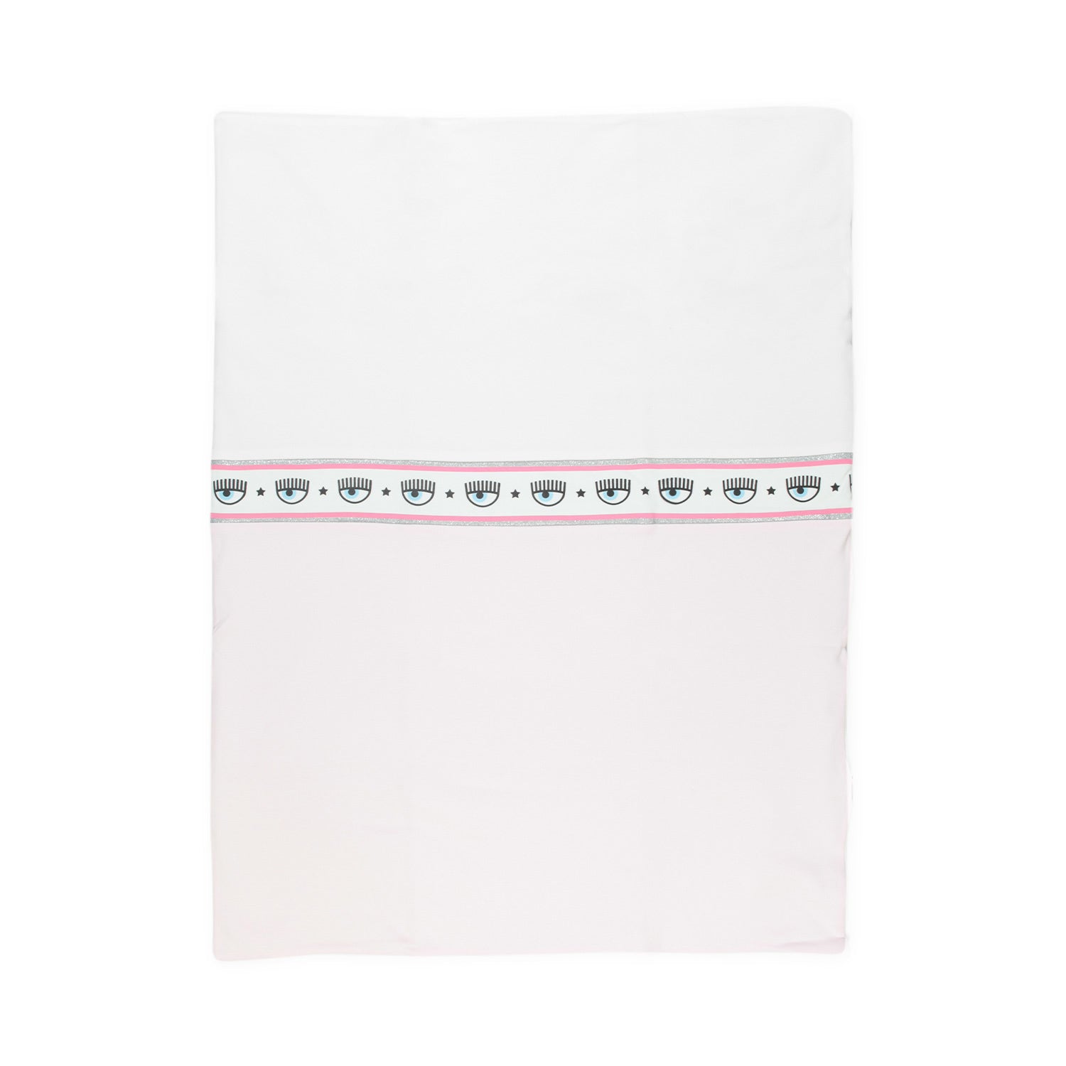 COPERTA BABY LOGOMANIA PANNA E ROSA - annameglio.com abbigliamento moda