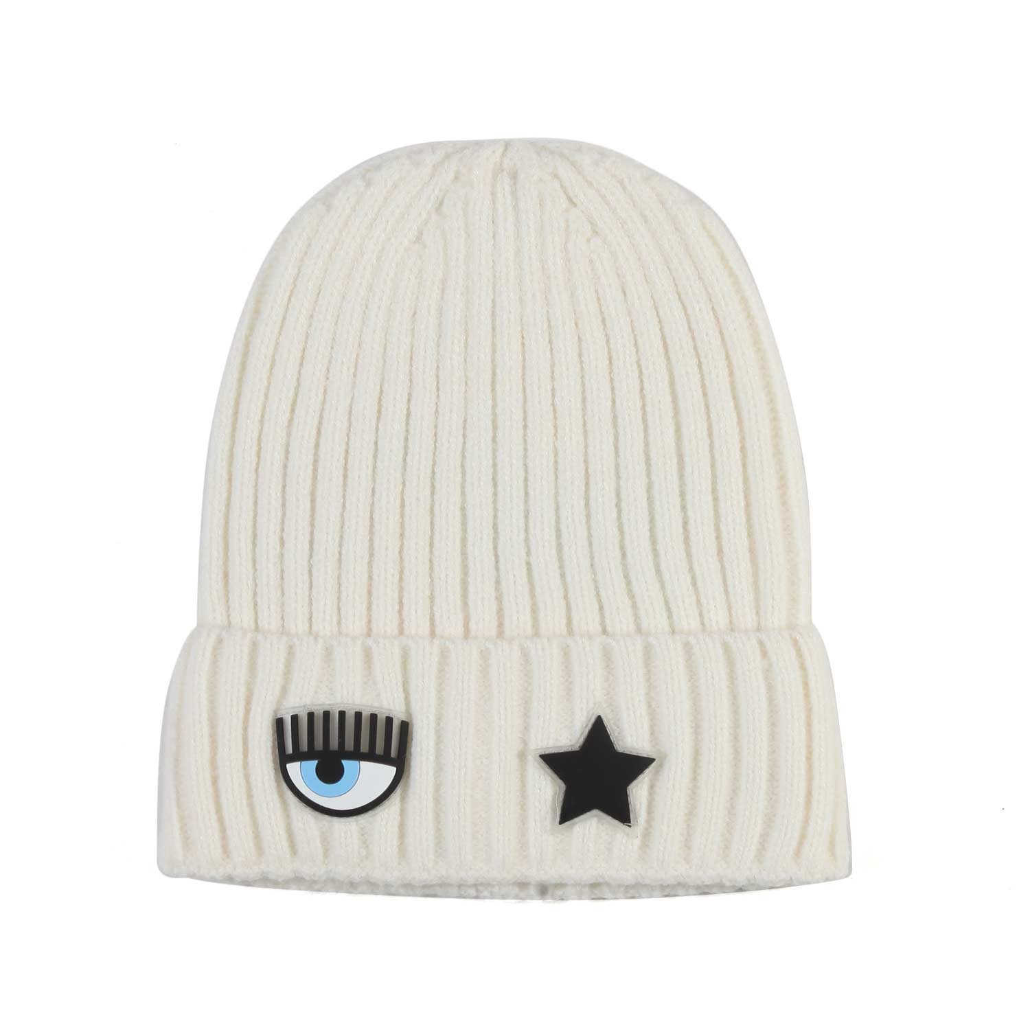 BERRETTO PATCH EYE STAR PANNA BAMBINA - annameglio.com abbigliamento moda