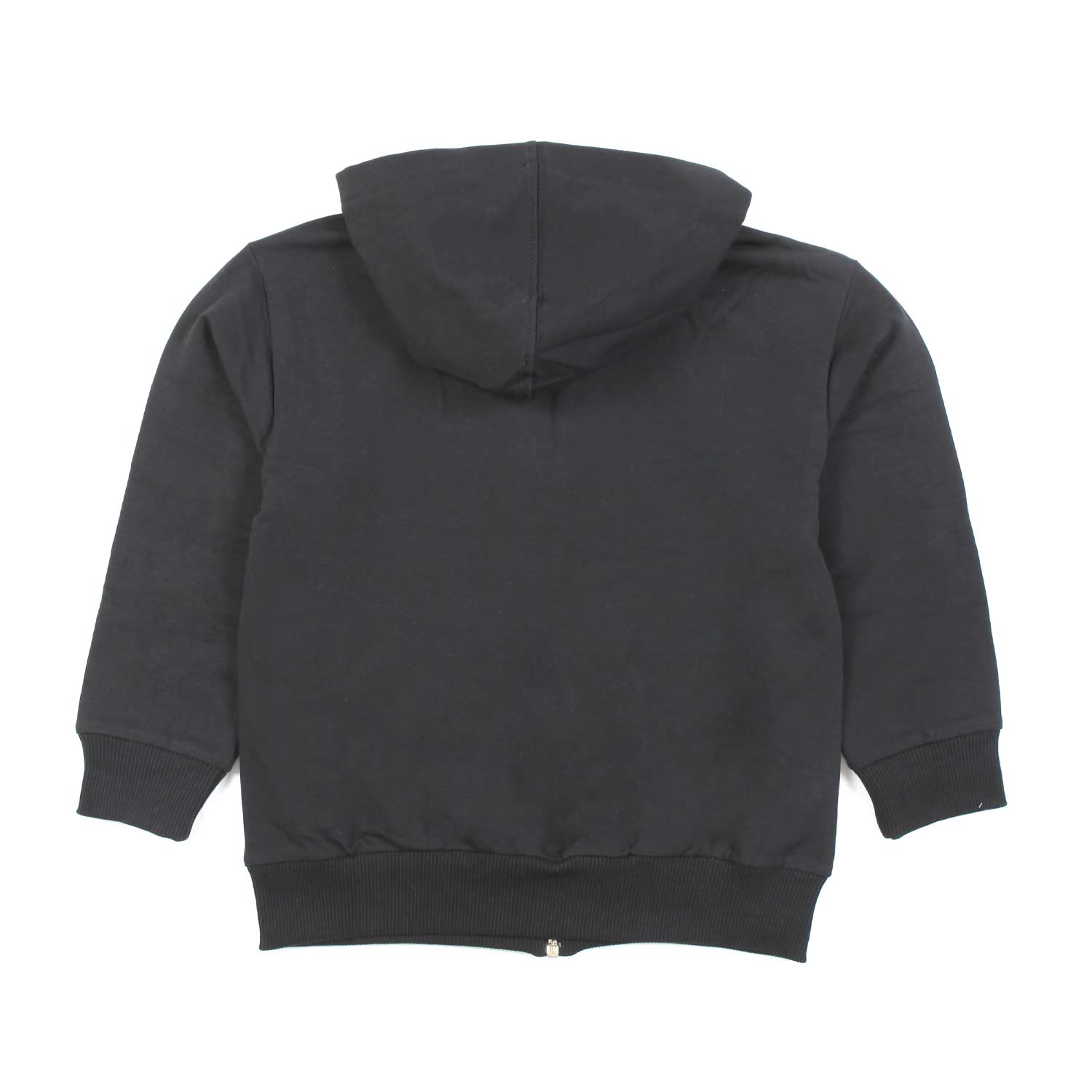 FELPA HOODIE NERA CON RICAMI EYE STAR BAMBINA - annameglio.com abbigliamento moda