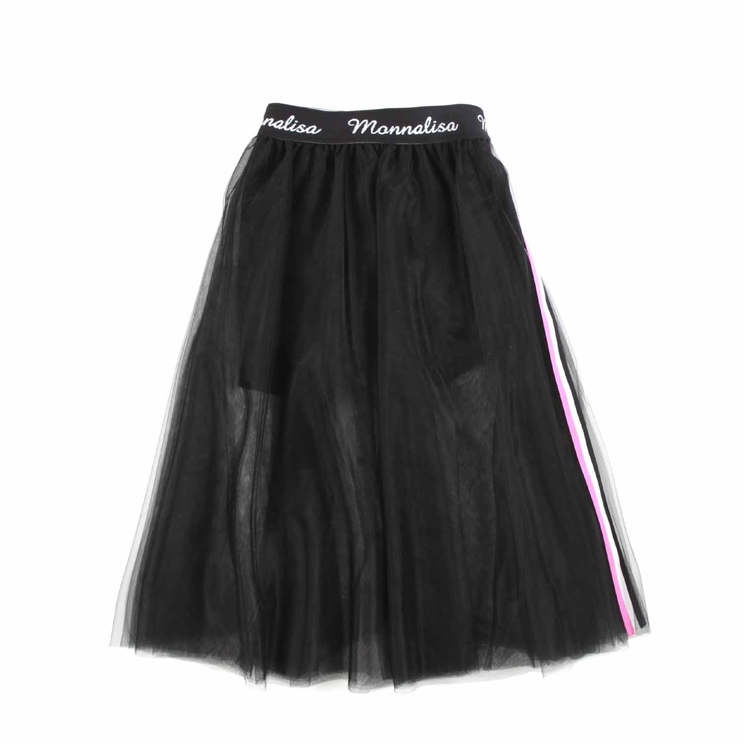 GONNA NERA IN TULLE CON SHORTS BAMBINA - annameglio.com abbigliamento moda
