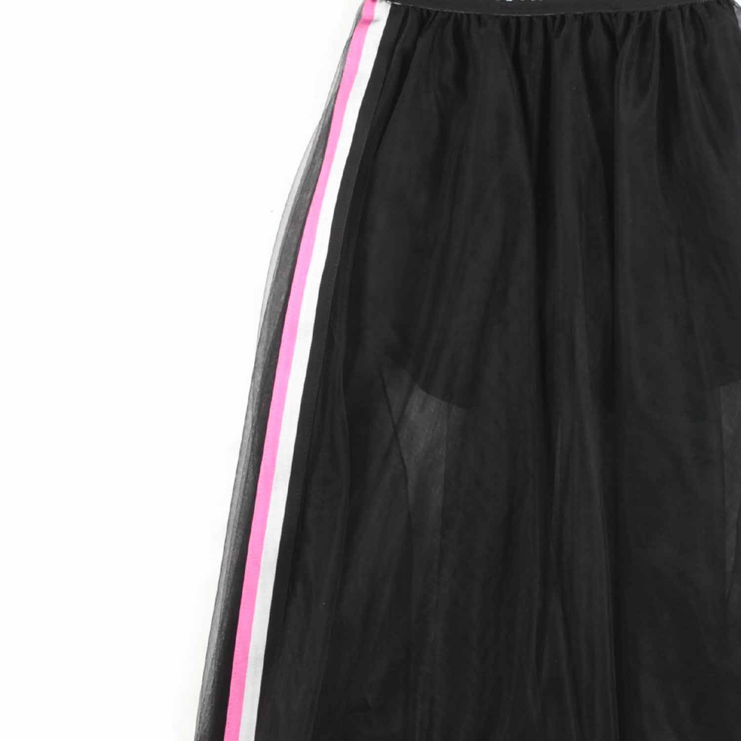 GONNA NERA IN TULLE CON SHORTS BAMBINA - annameglio.com abbigliamento moda