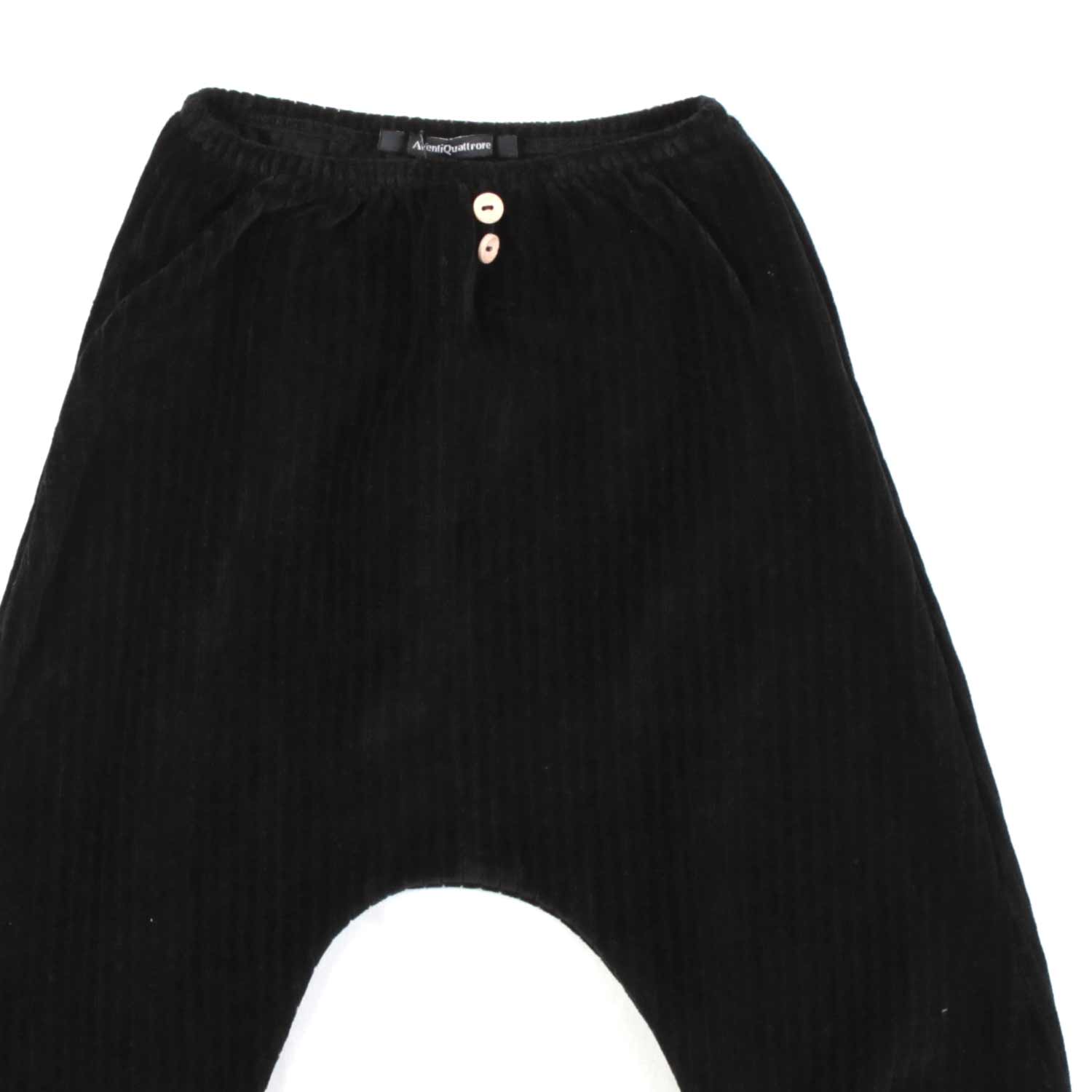 PANTALONE NERO A COSTE BIMBO E BIMBA - annameglio.com abbigliamento moda